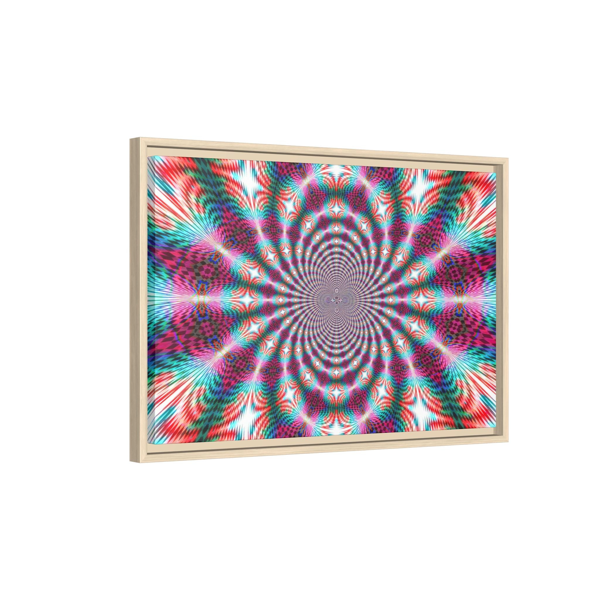 Framed Canvas Art — "QOV"