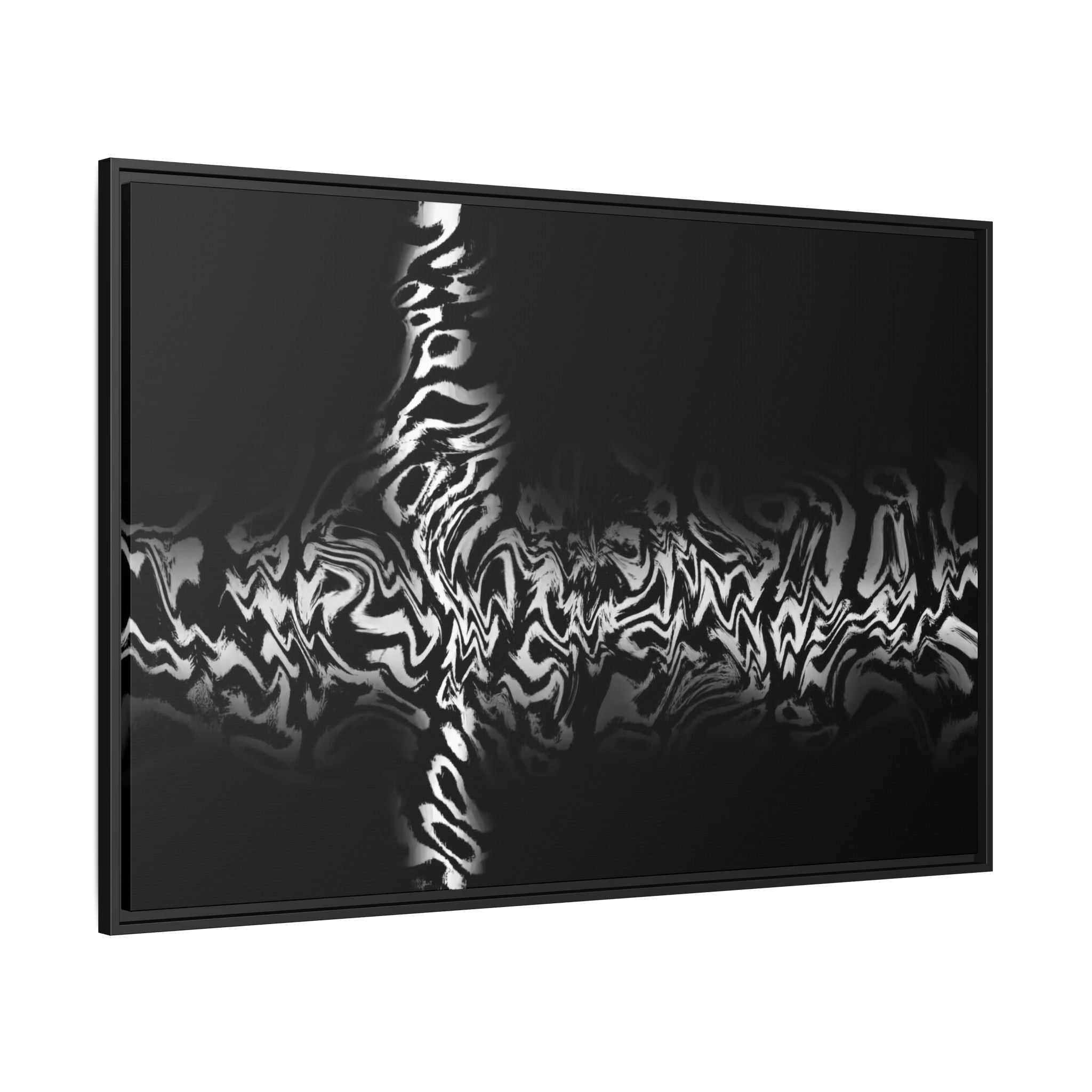 Framed Canvas Art — "Plasma"