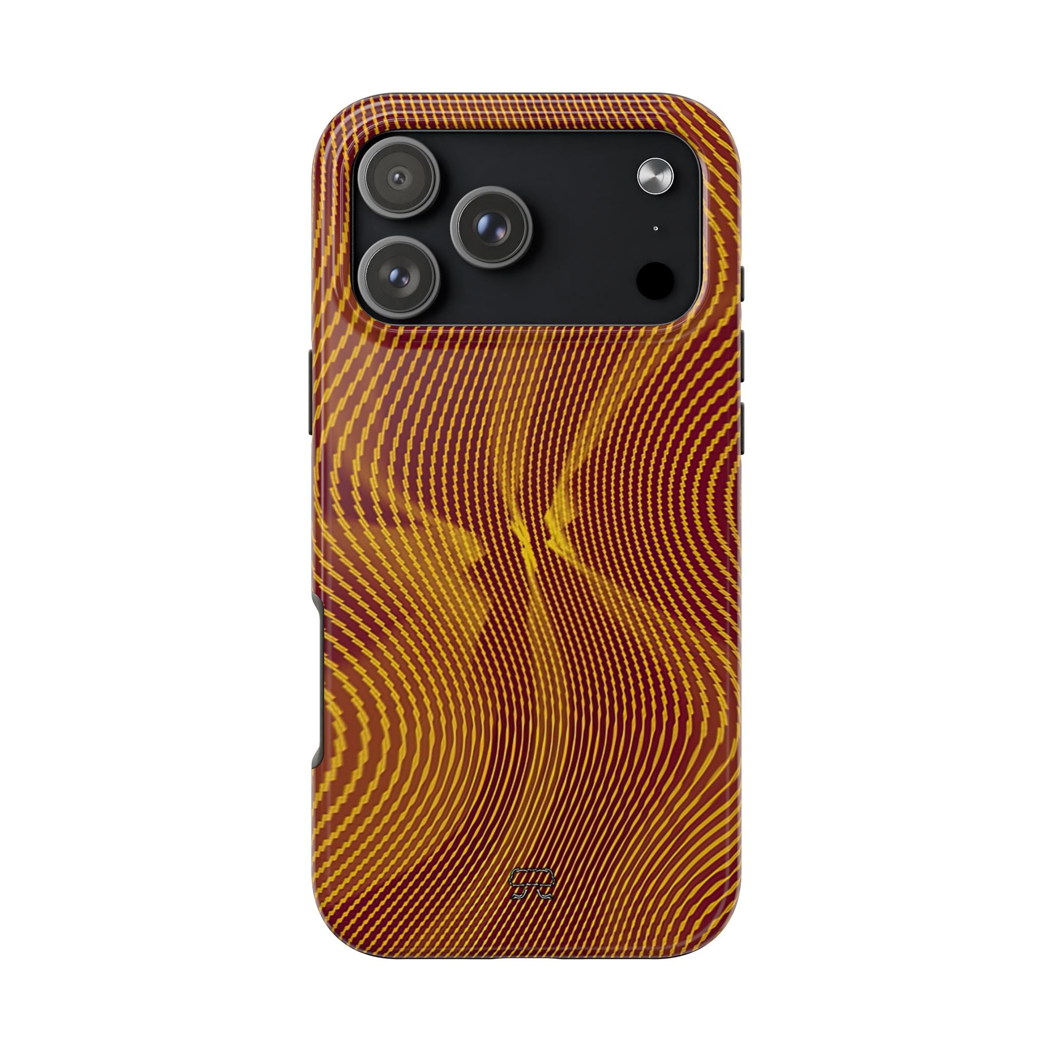 iPhone 17 Durable Shockproof Case --- Sun Spots Gold