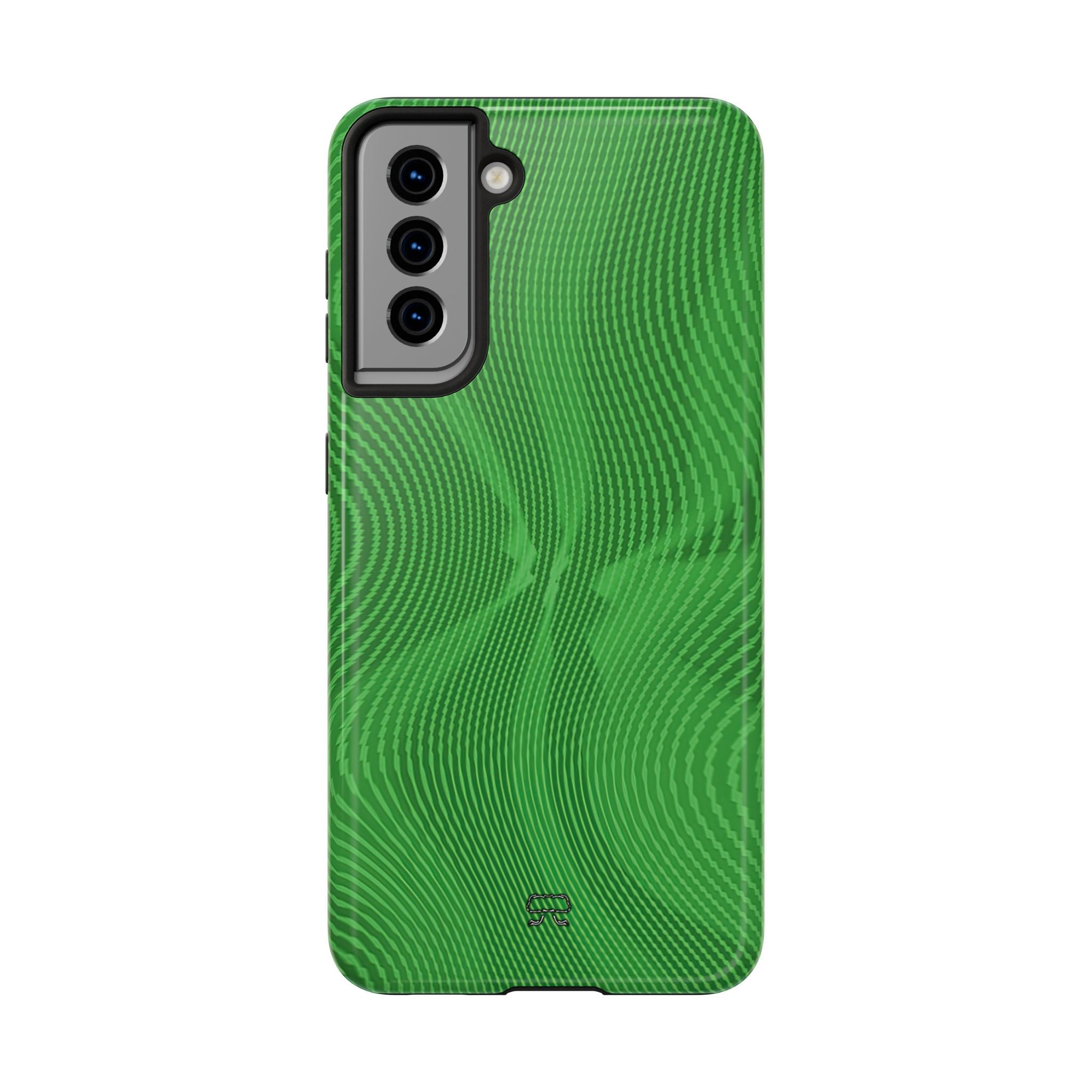 Samsung S21-S25 Tough Phone Case --- Sun Spots Green