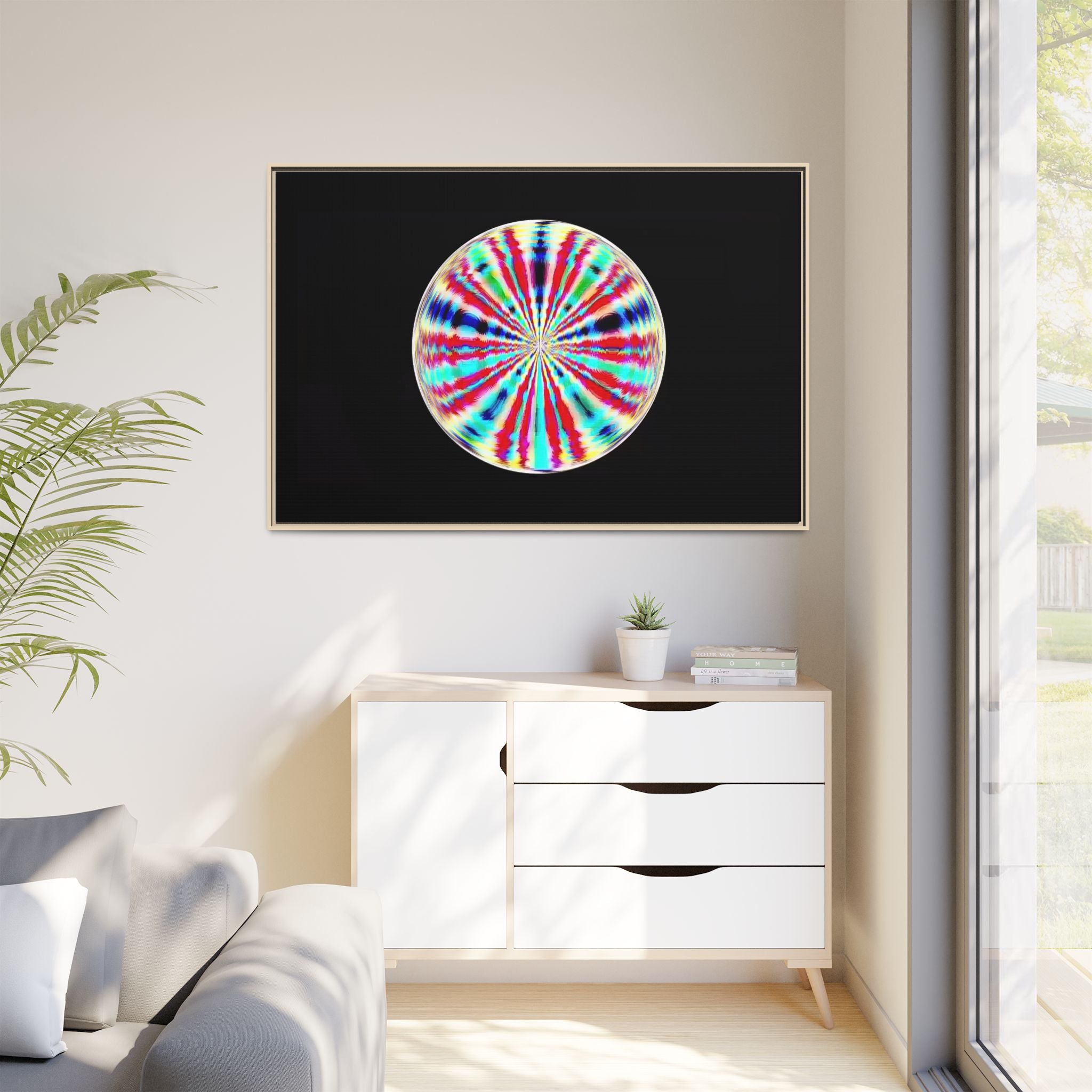 Framed Canvas Art — "Subterrainial"