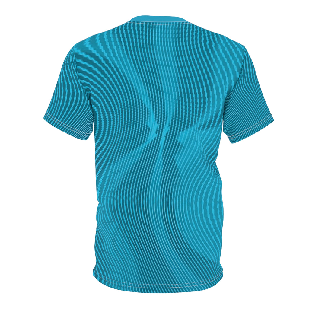 T-Shirt "Sun Spots Blu (AOP)