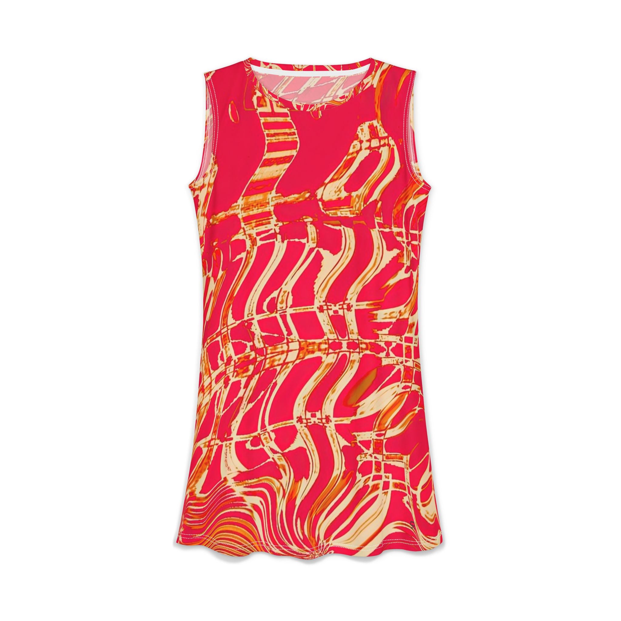 Women's Casual Dress – Fiesta Flame (AOP)
