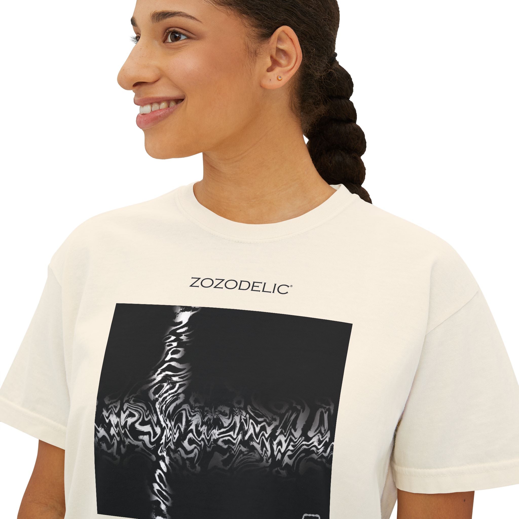 Woman's Box T-Shirt - Plasma