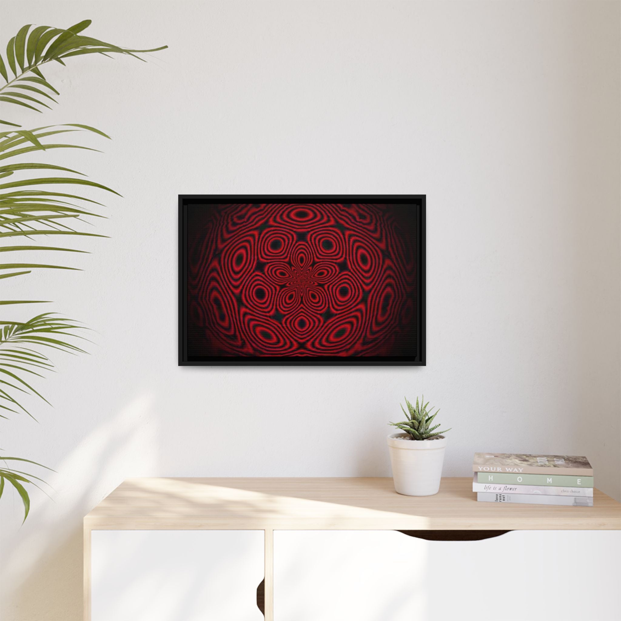 Framed Canvas Art — "Trepitorial"