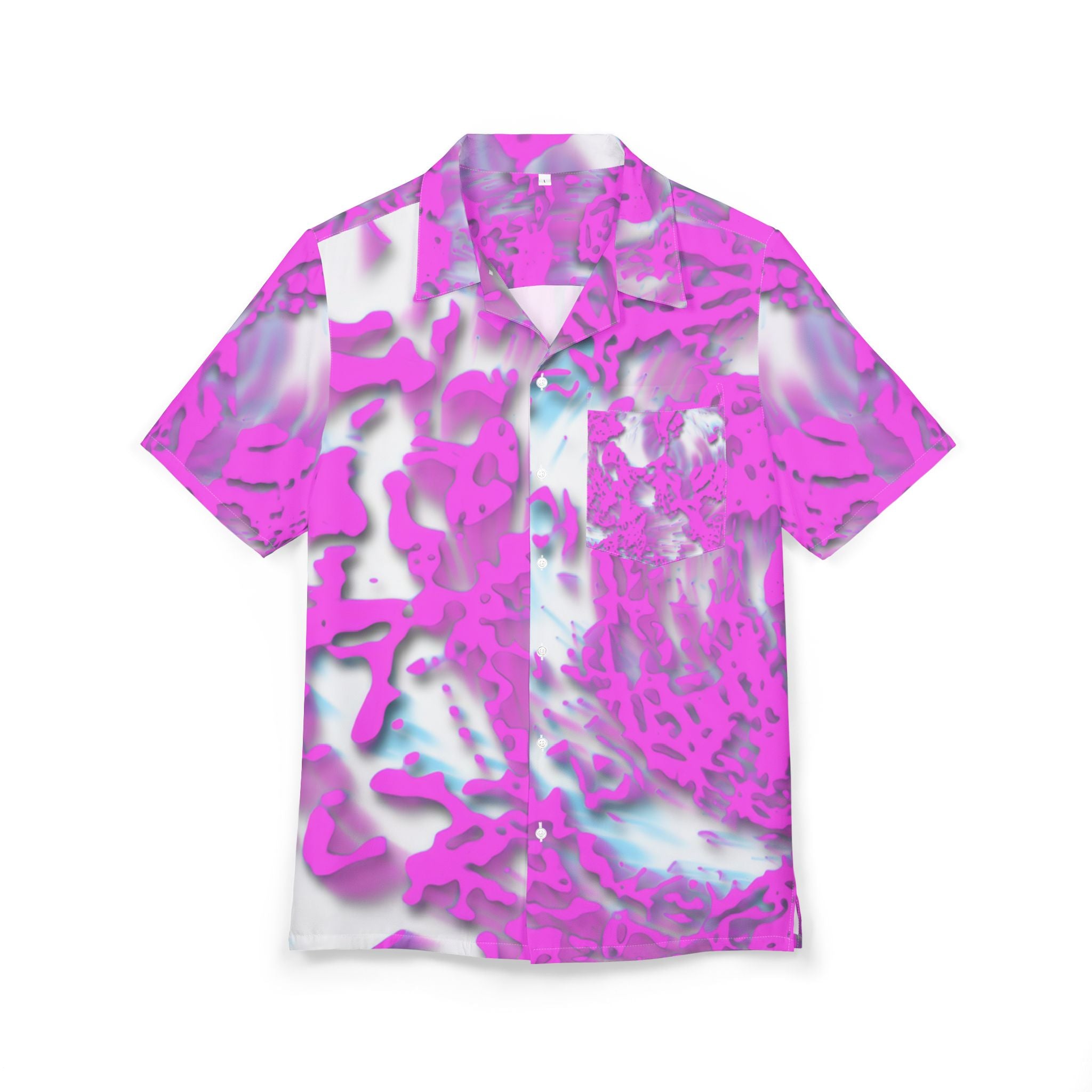 Hawaiian Shirt - Tracer Cotton Candy (AOP)