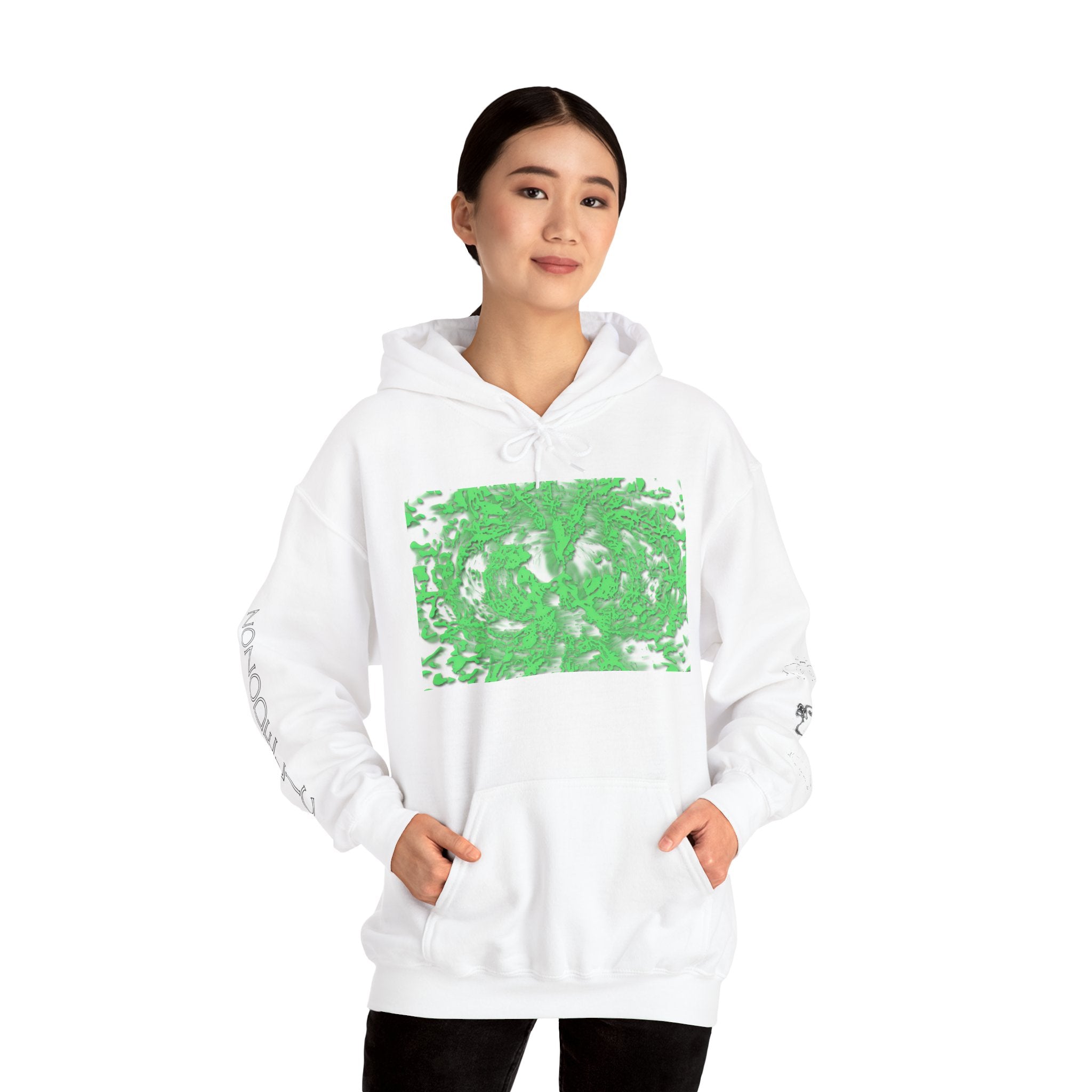 Hoodie - Tracers Green