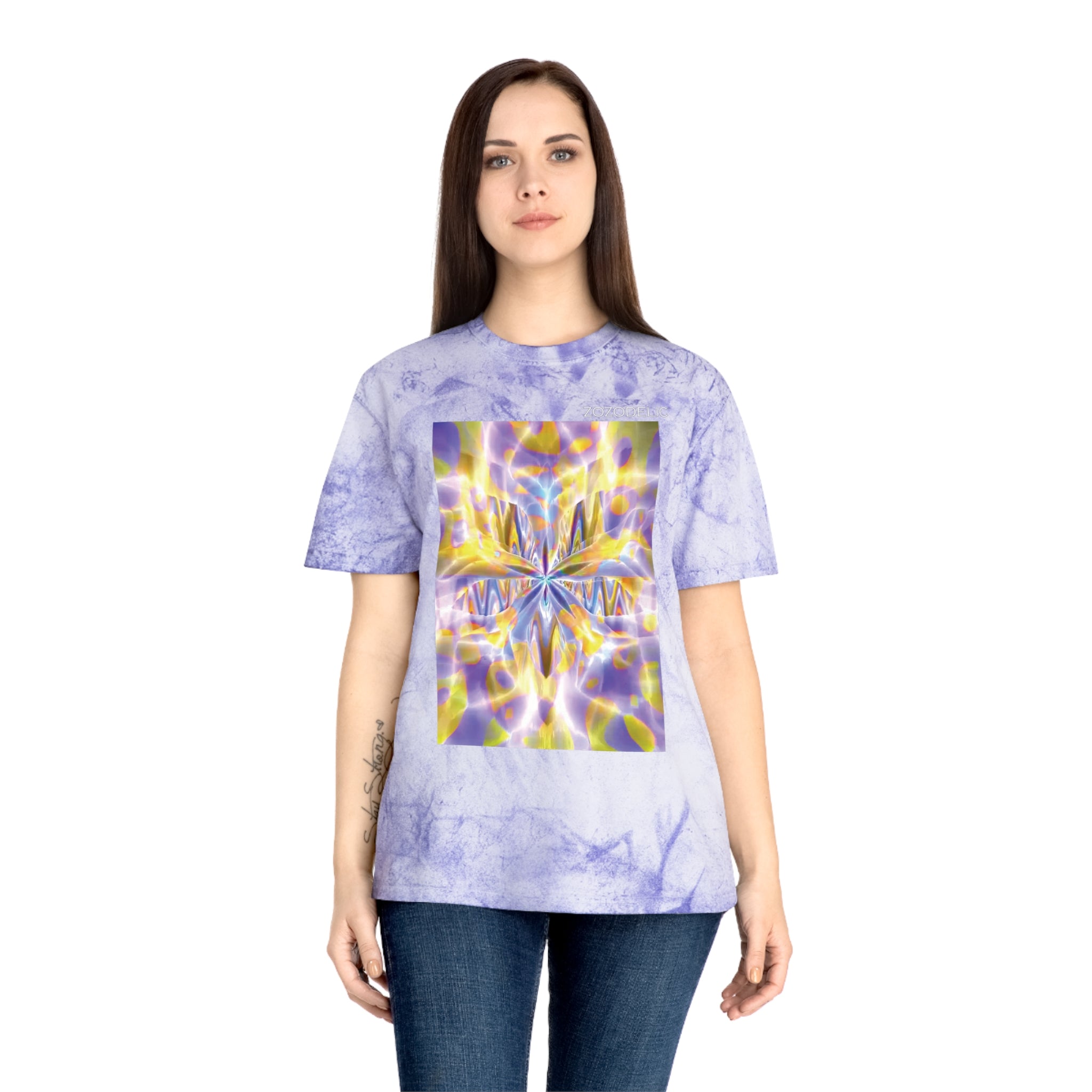 Marbled T-Shirt - Delerium Star