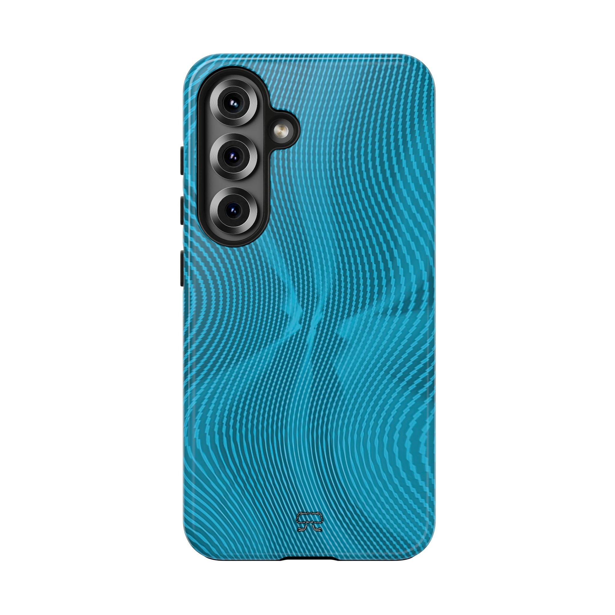 Samsung S21-S25 Tough Phone Case --- Sun Spots Blu
