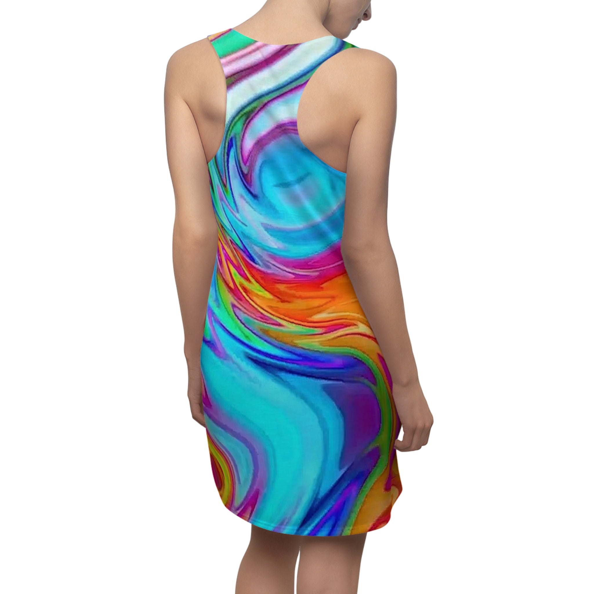 Racerback Dress — Metatonal (AOP)