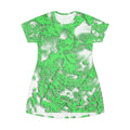 T-Shirt Dress - Tracers Green