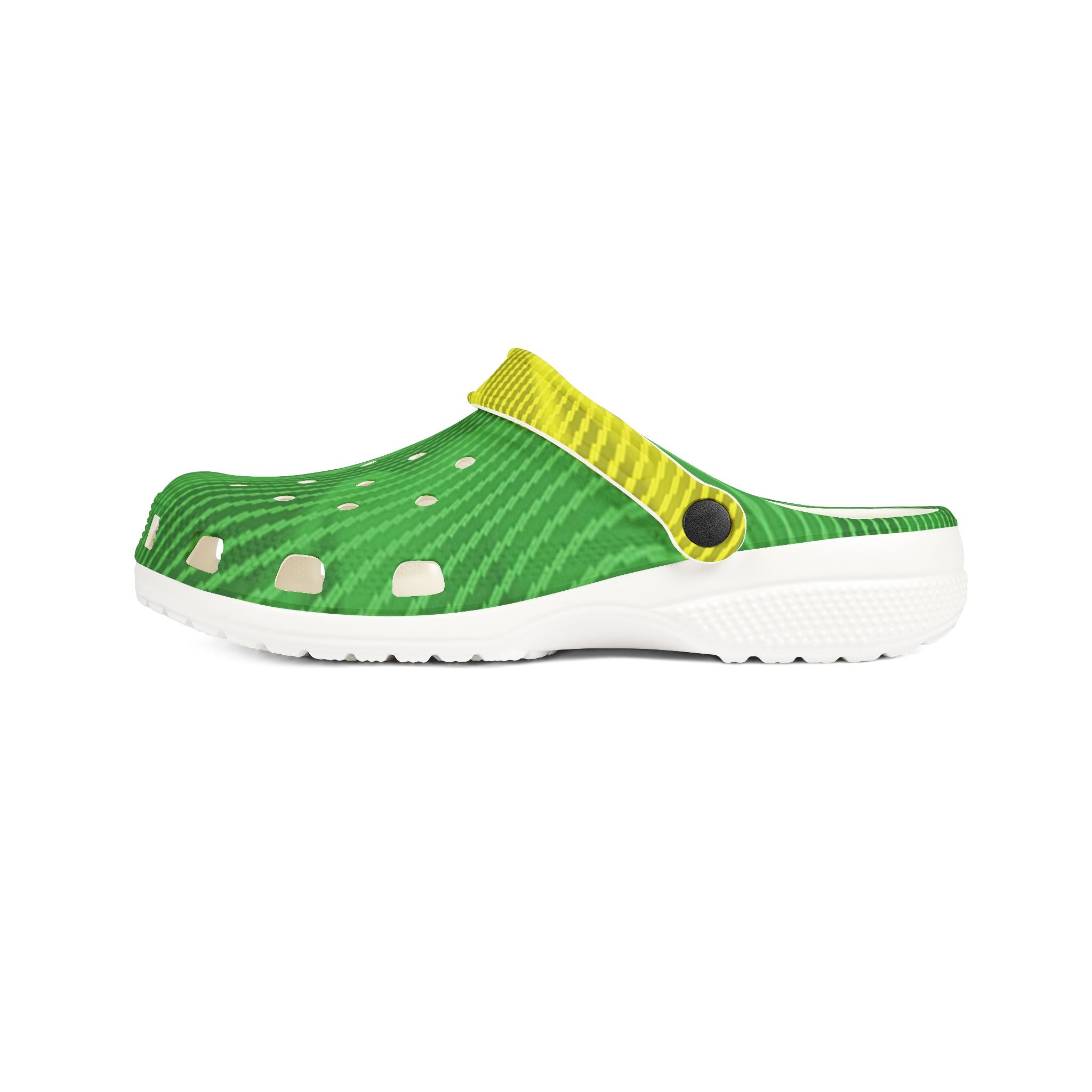 EVA Clogs — Sun Spots Green
