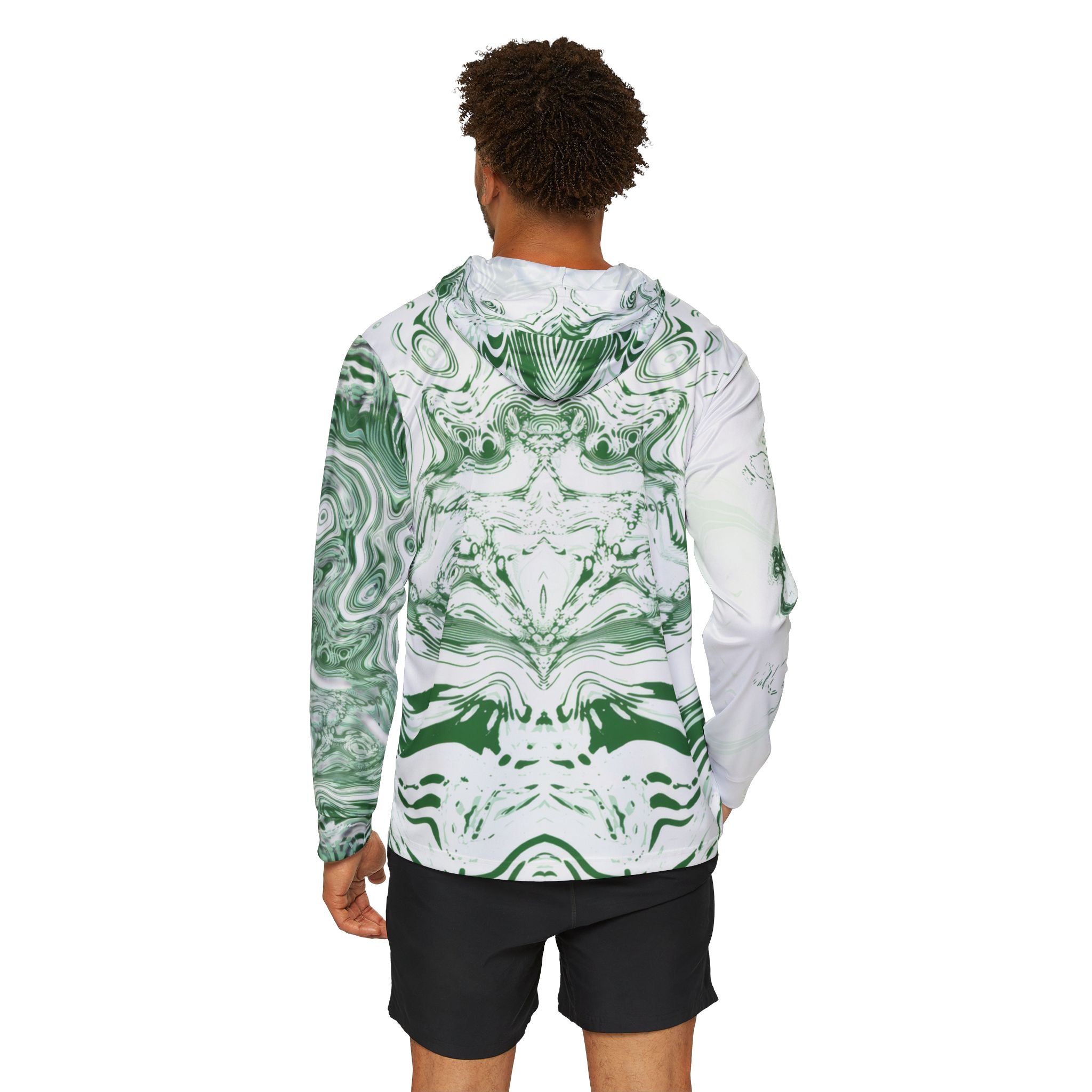 Men's Athletic Hoodie - Spirit Mint