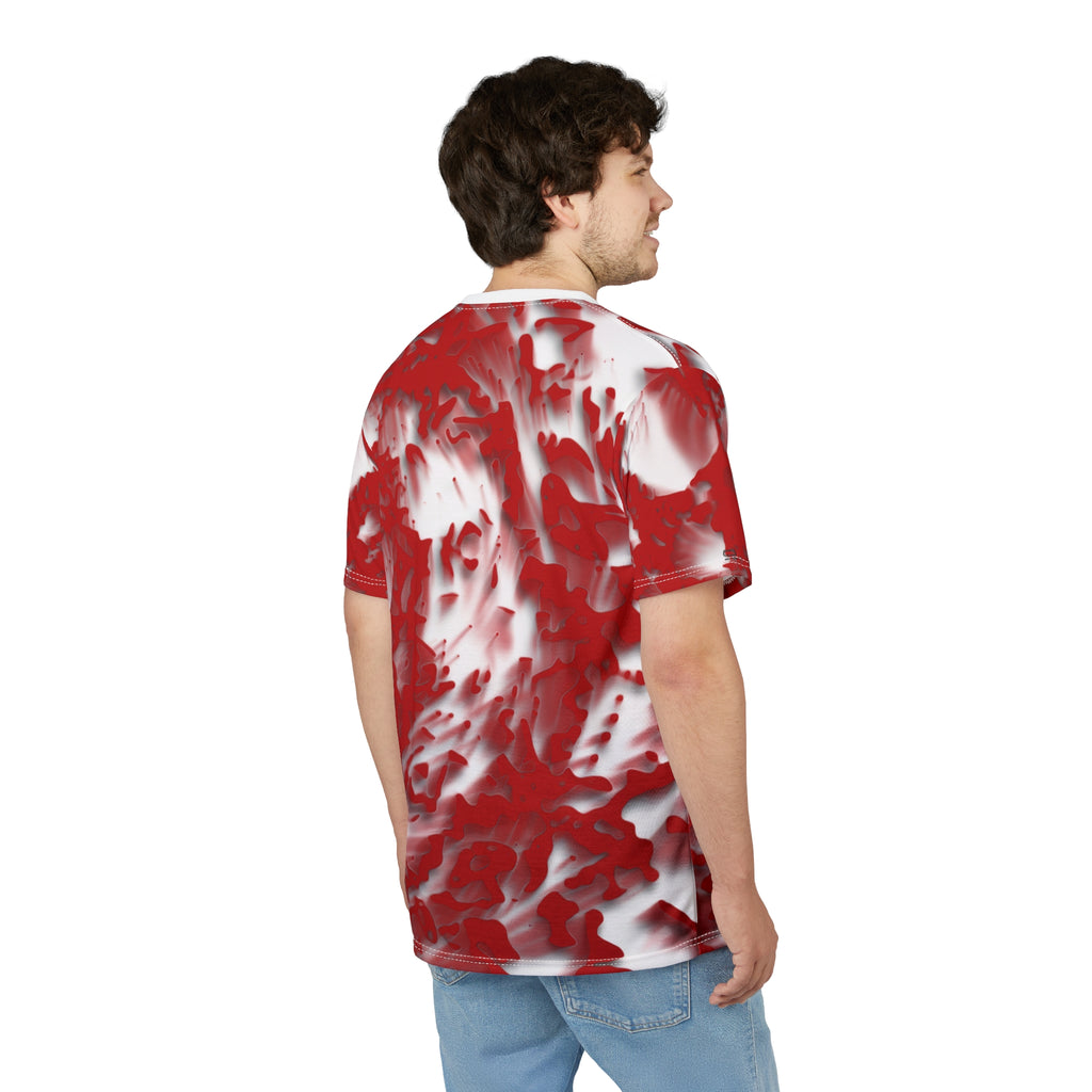T-Shirt - Tracers Red (AOP)