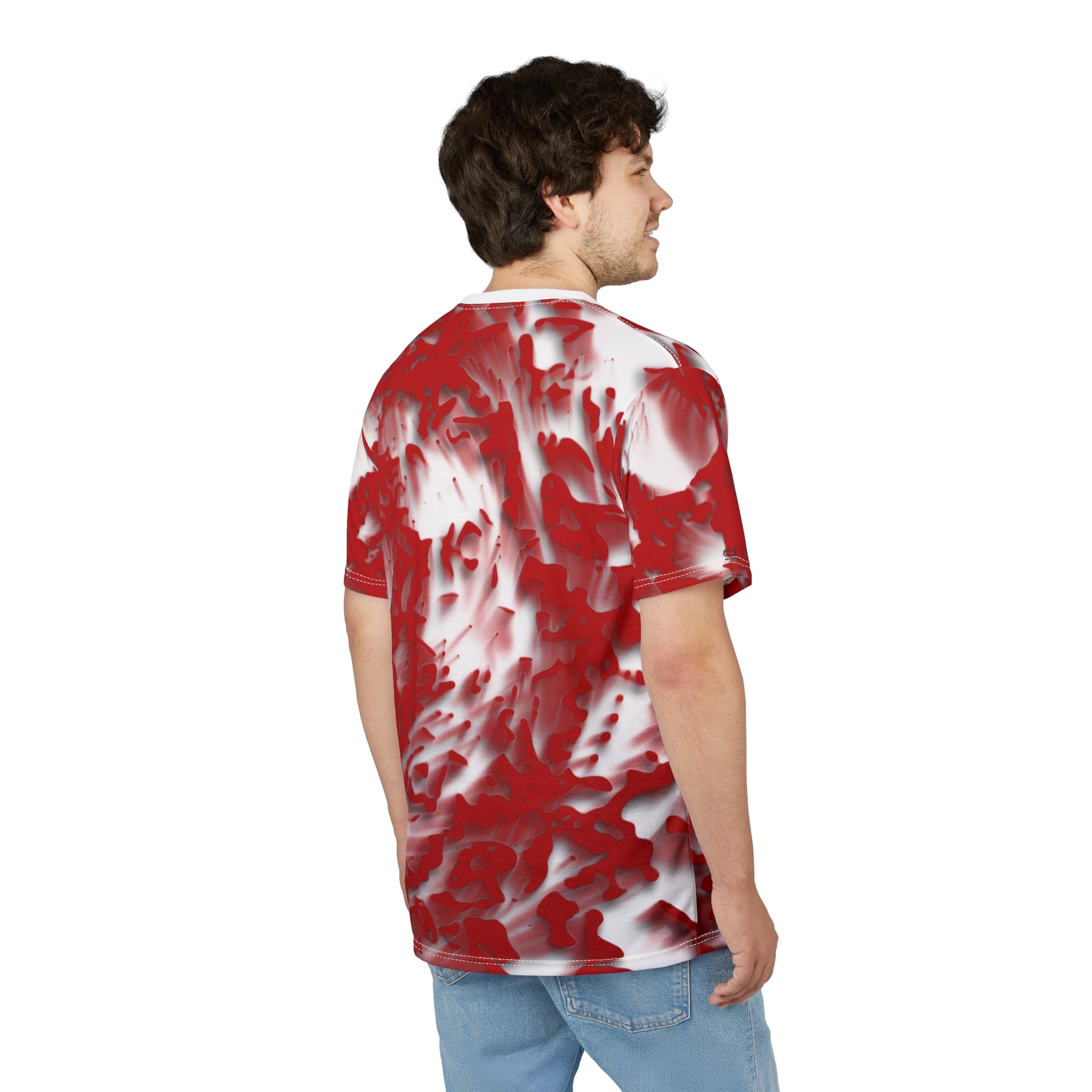 T-Shirt - Tracers Red (AOP)