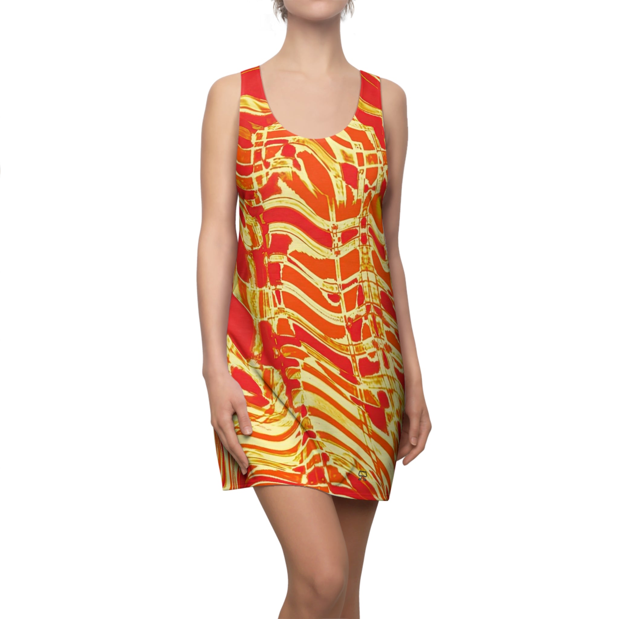 Racerback Dress — Fiesta Fire (AOP)