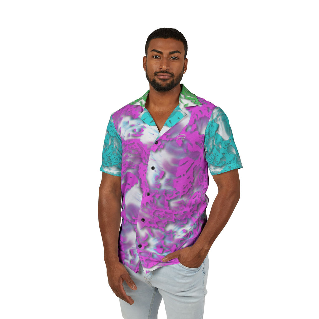 Hawaiian Shirt - Tracers Pink