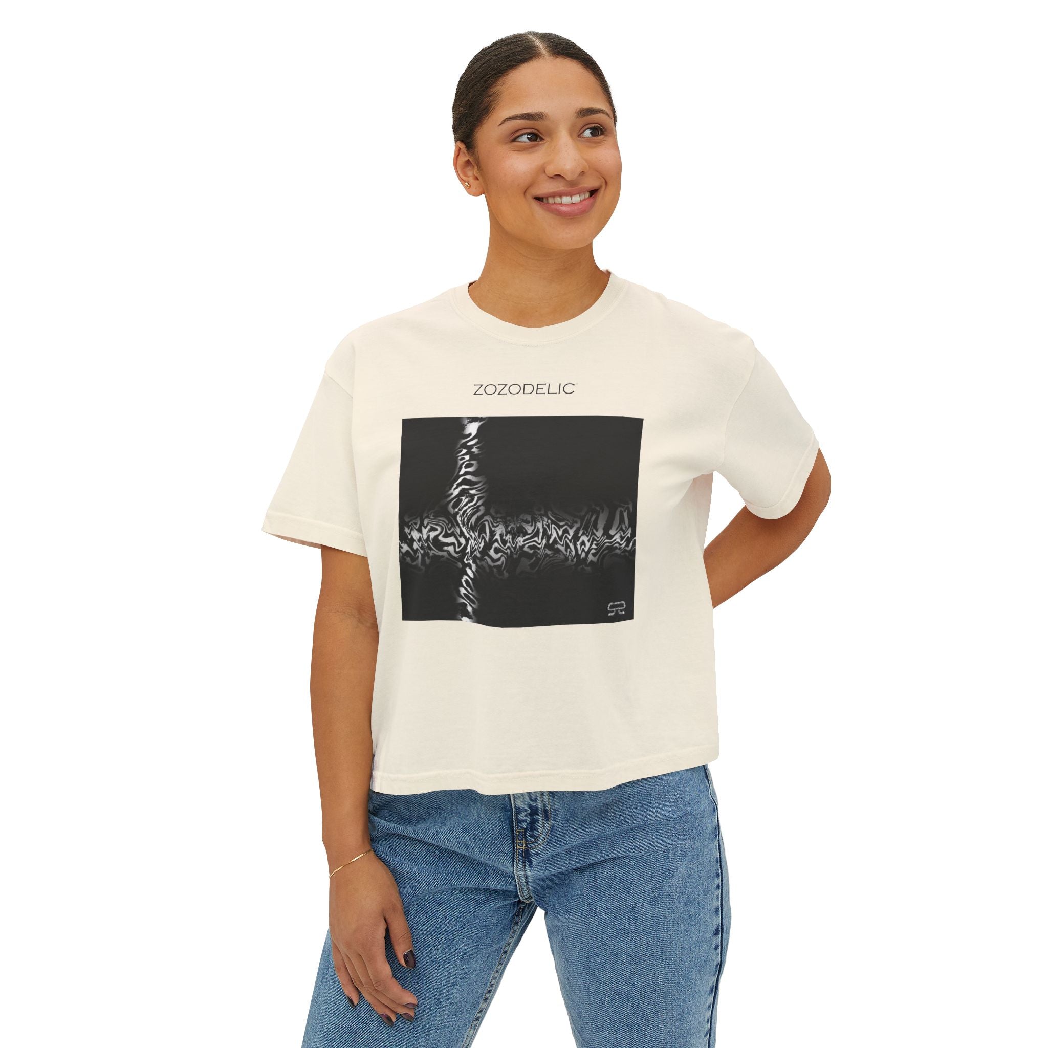 Woman's Box T-Shirt - Plasma