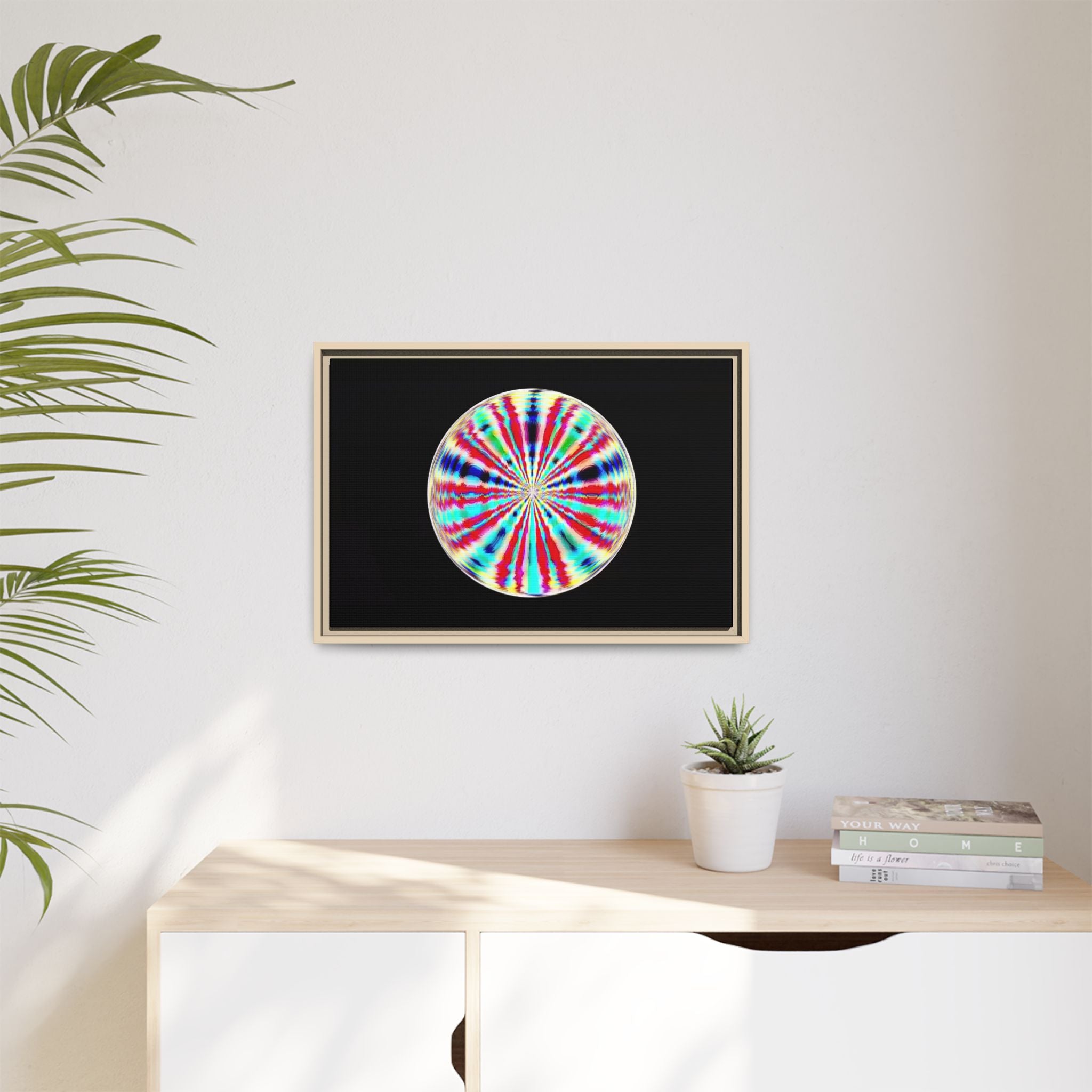 Framed Canvas Art — "Subterrainial"