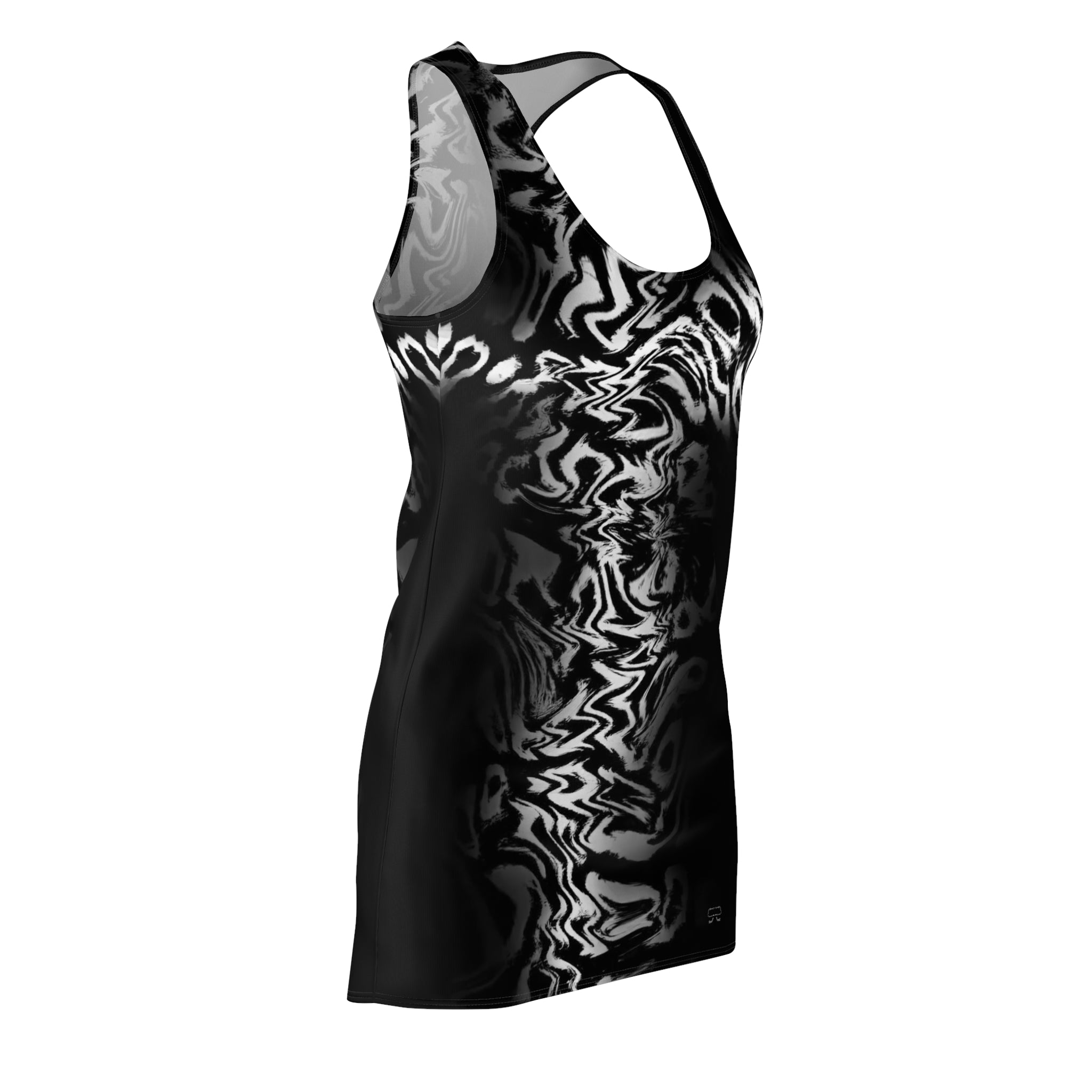 Racerback Dress — Plasma (AOP)