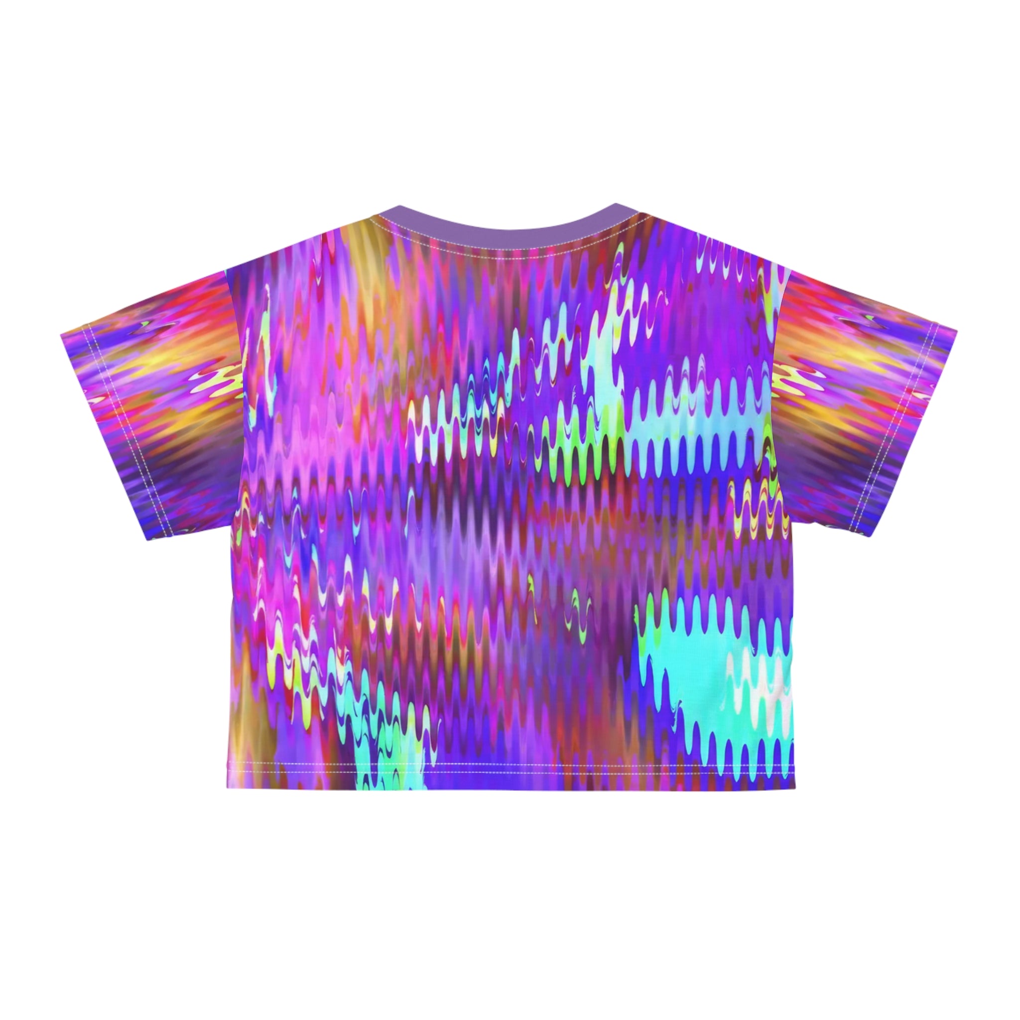 Crop Tee - Sub Bass (AOP)