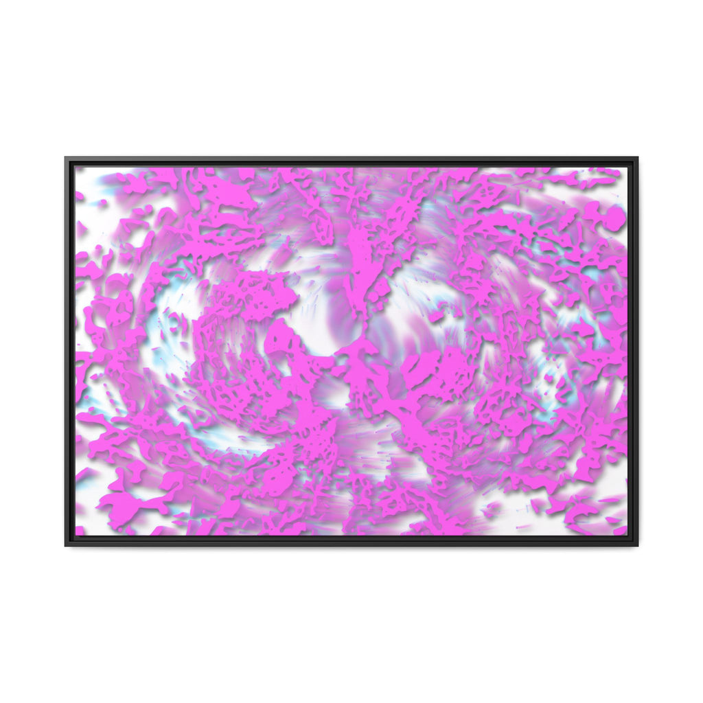 Framed Canvas Art - Tracers Cotton Candy