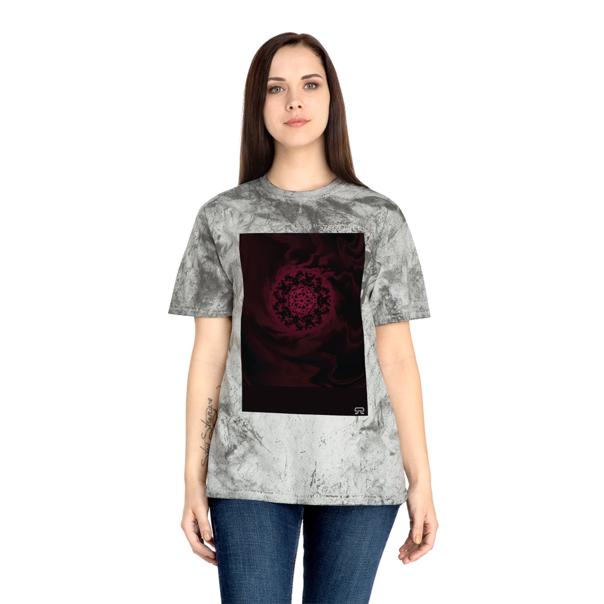Marbled T-Shirt - Interlaced