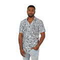 Hawaiian Shirt - Hoops BW