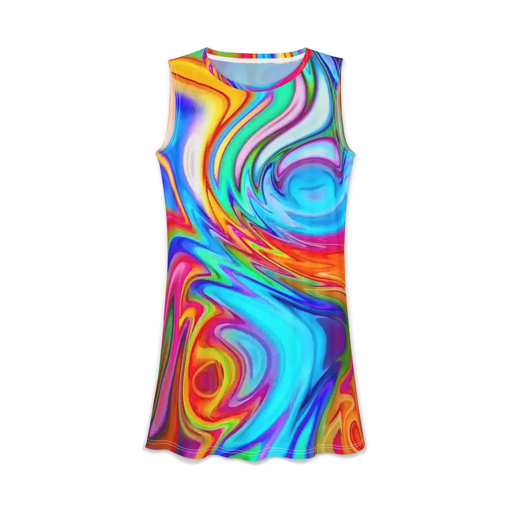Women's Casual Dress – Metatonal (AOP)