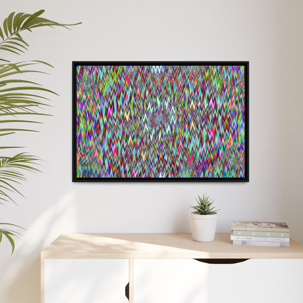 Framed Canvas Art — "GSK"