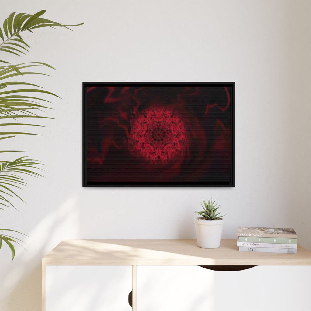 Framed Canvas Art — "Interlaced"