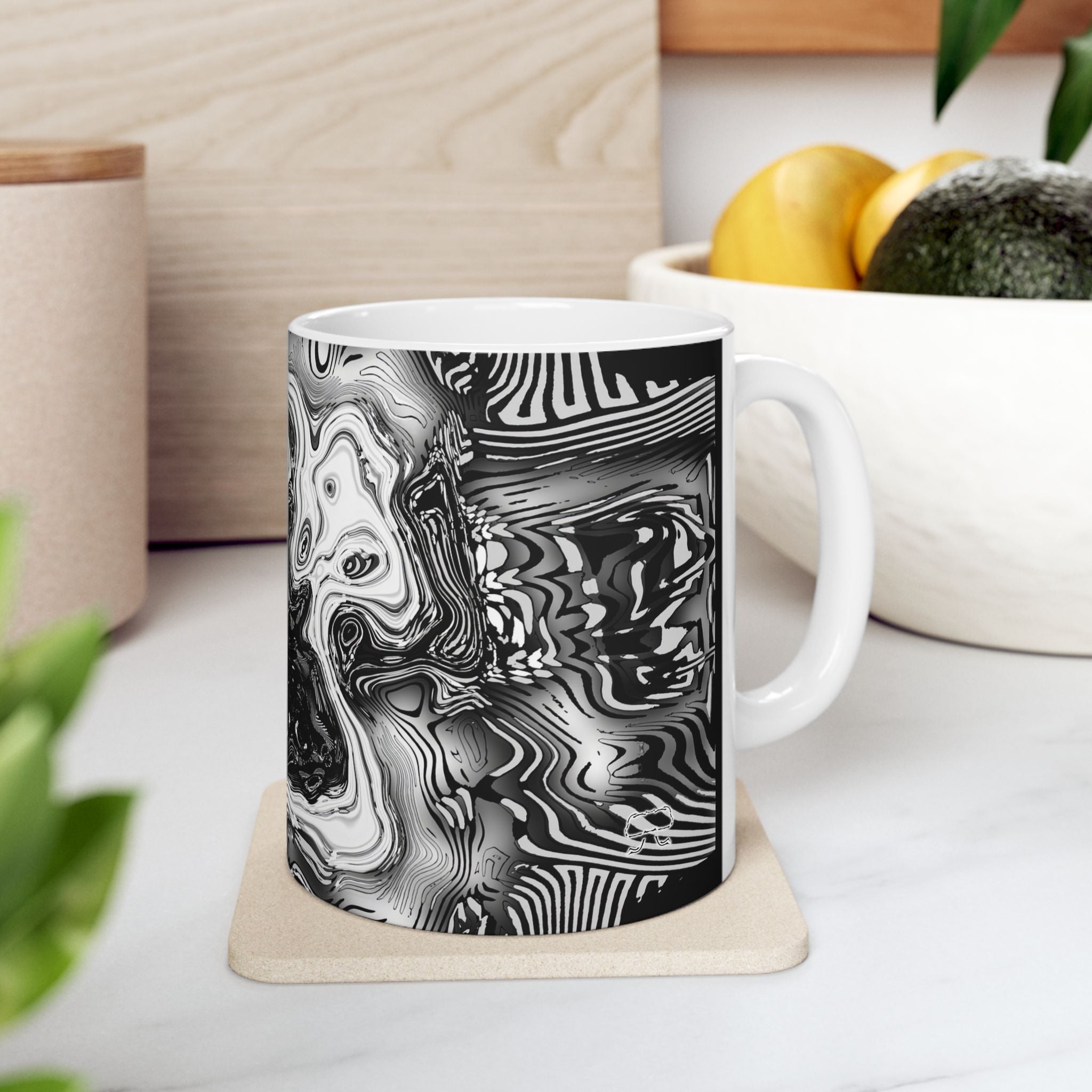 ZOZO Ceramic Mug - Spirit Black and White (11oz/15oz)