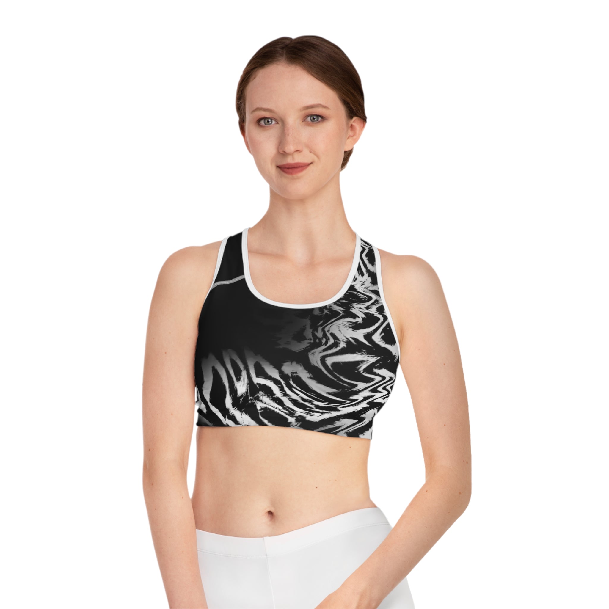 Sports Bra "Plasma" (AOP)
