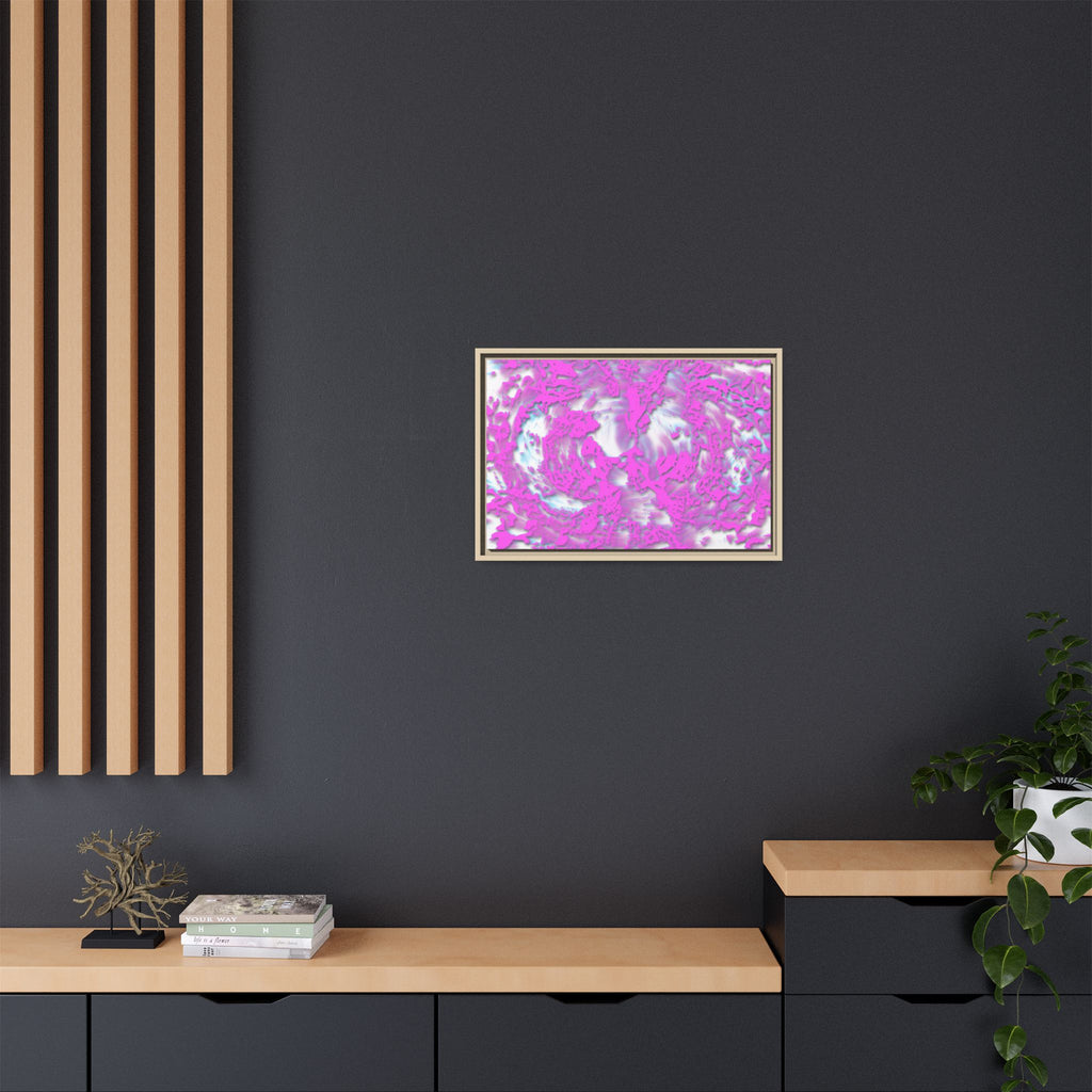 Framed Canvas Art - Tracers Cotton Candy