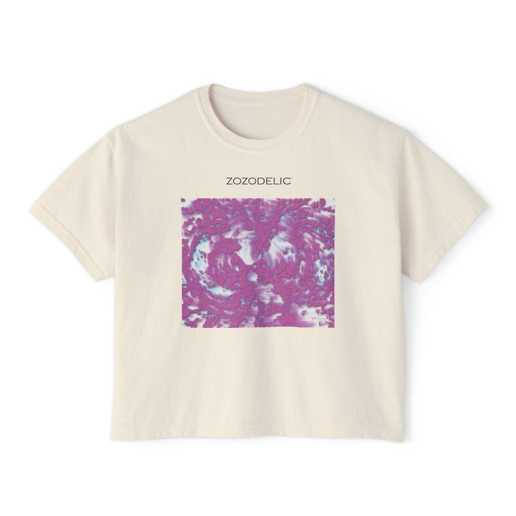 Woman's Box T-Shirt - Tracers Cotton Candy