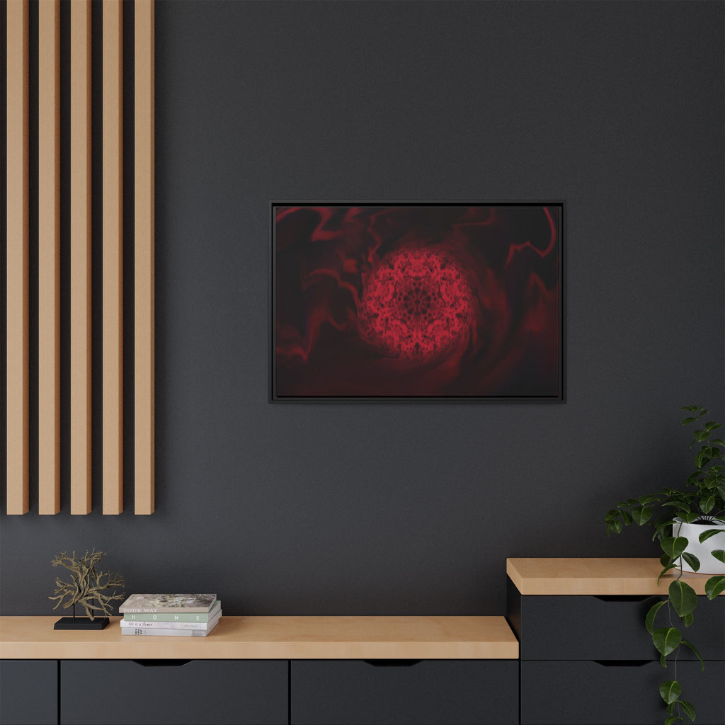 Framed Canvas Art — "Interlaced"