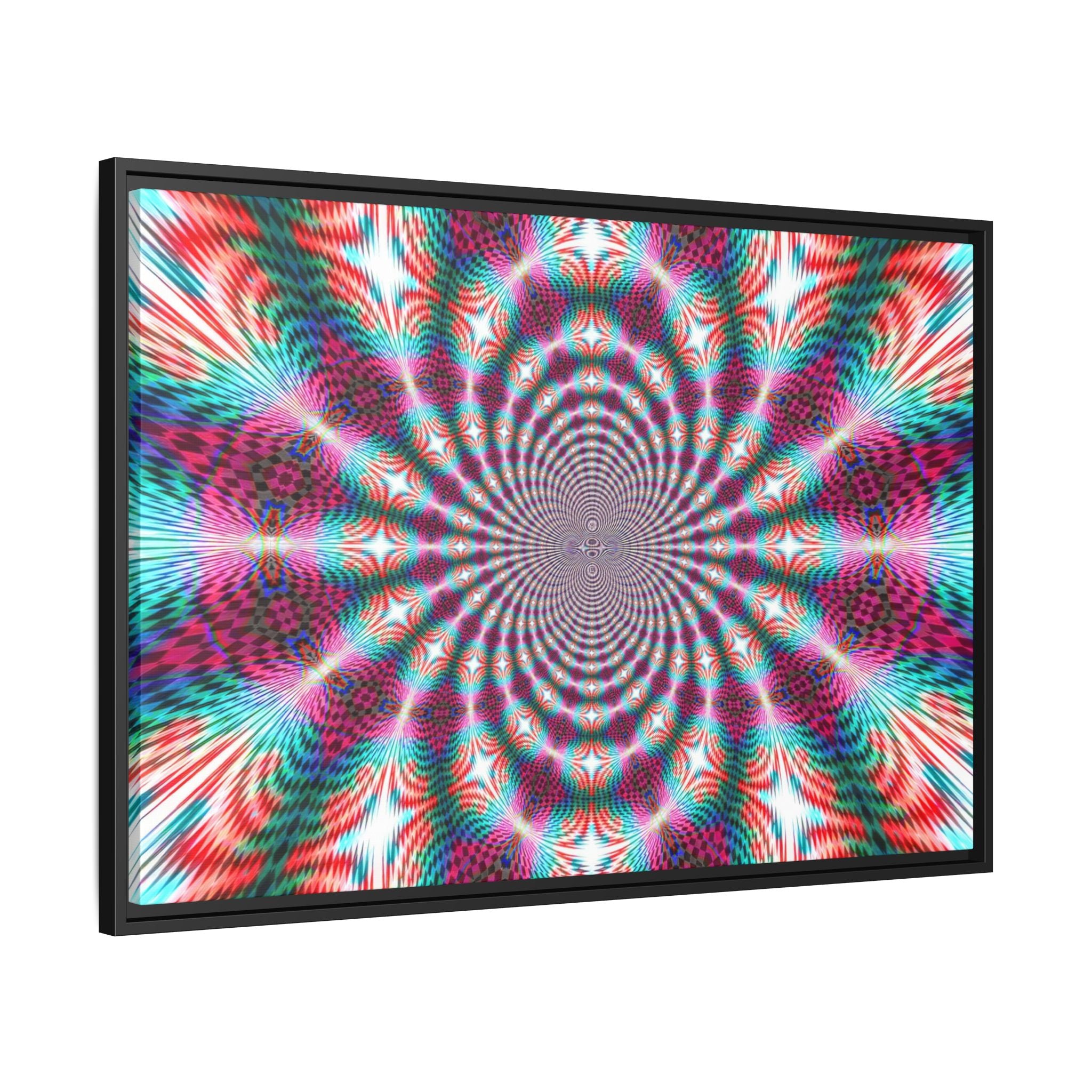Framed Canvas Art — "QOV"
