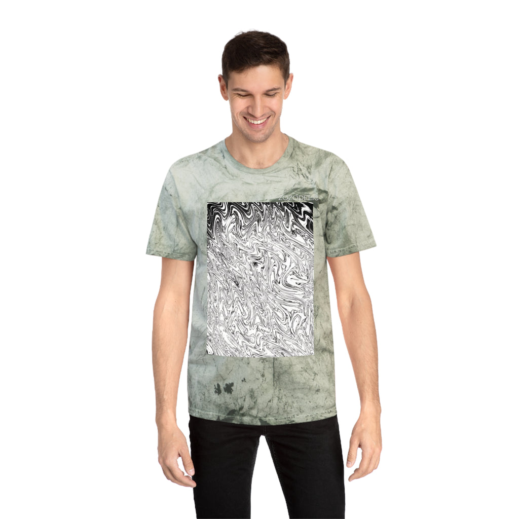 Marbled T-Shirt - Hoops BW