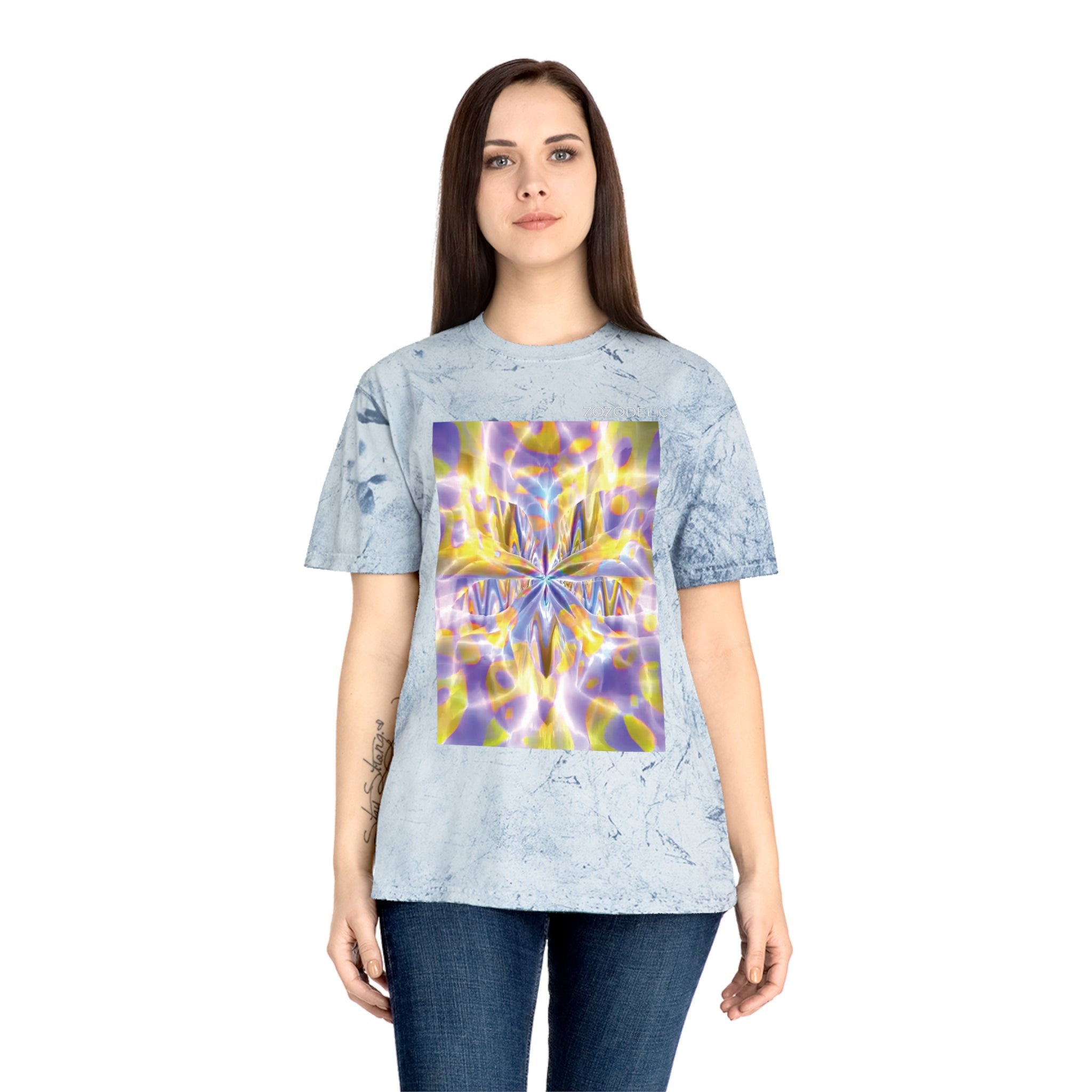Marbled T-Shirt - Delerium Star