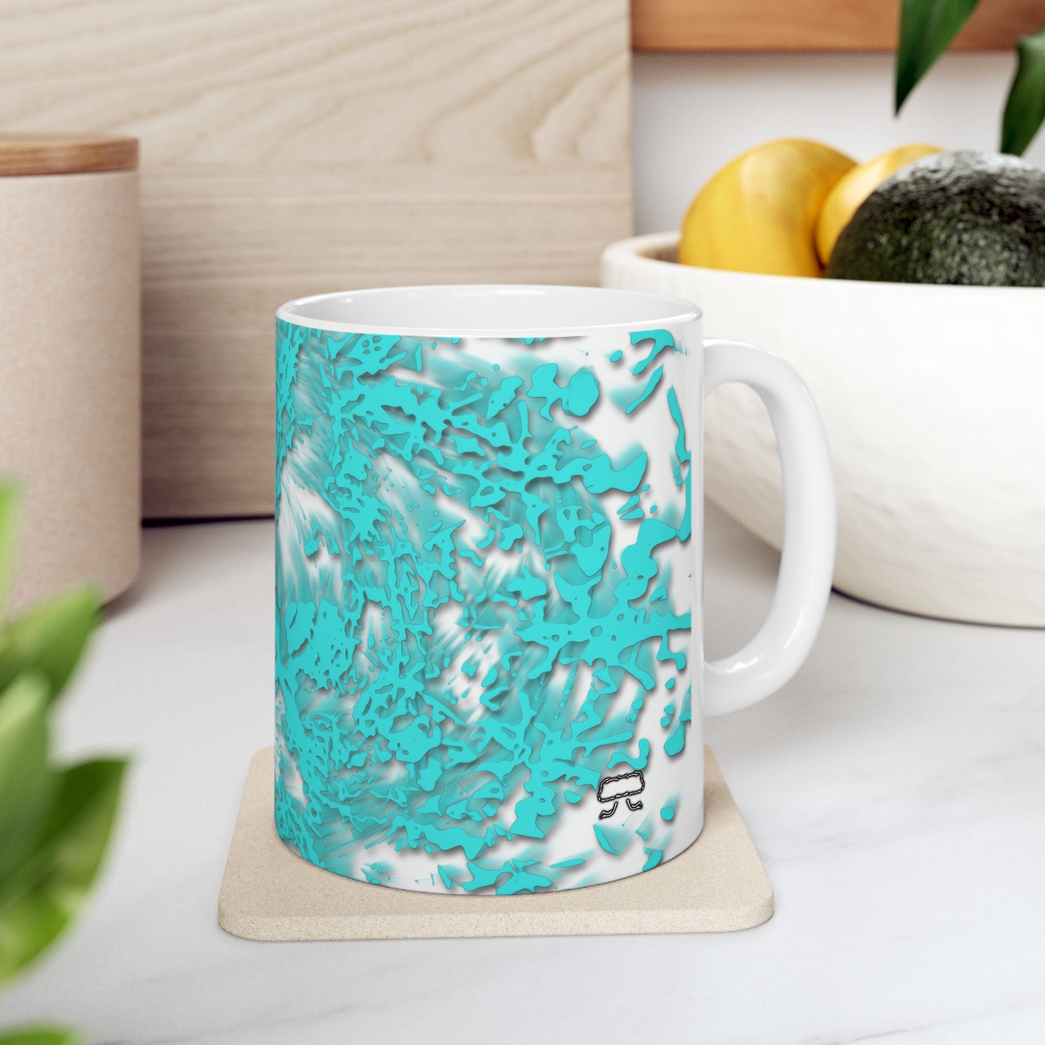 ZOZO Ceramic Mug - Tracers Teal (11oz/15oz)