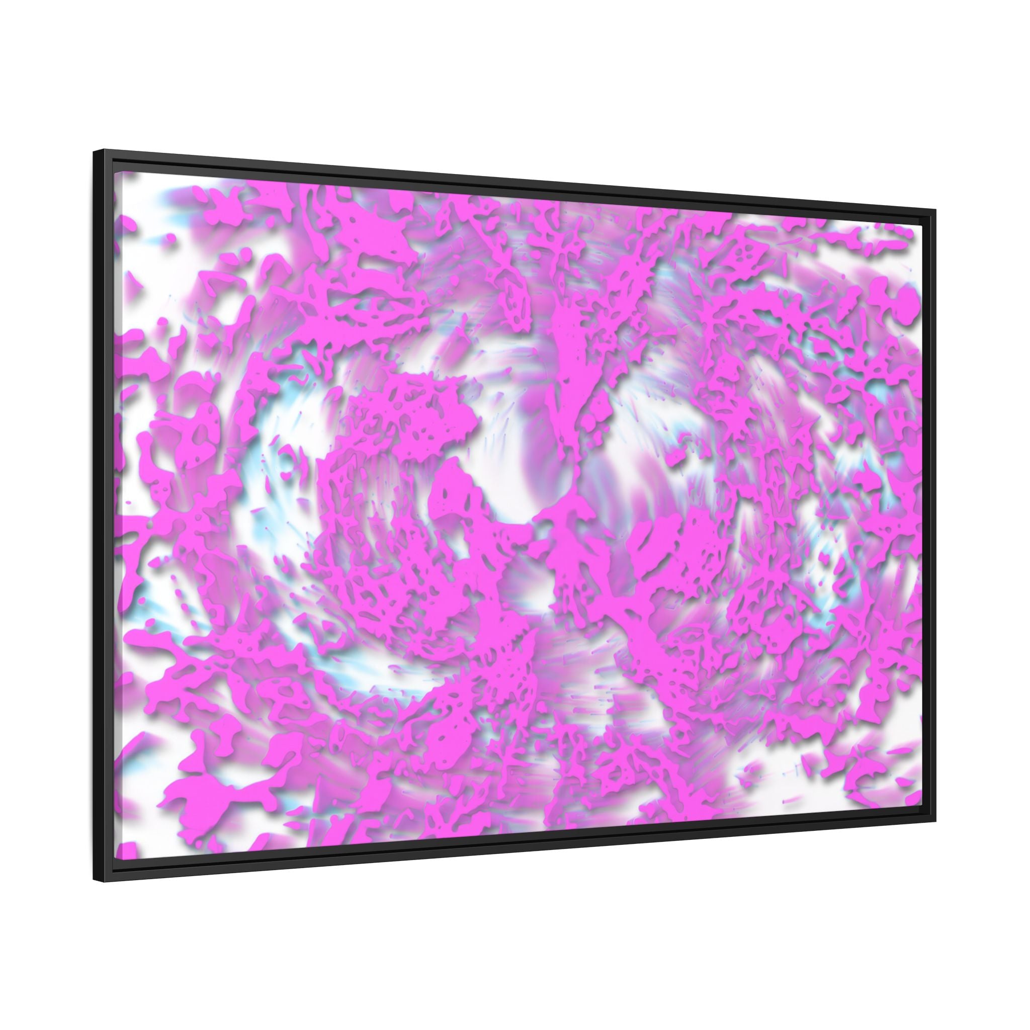 Framed Canvas Art - Tracers Cotton Candy