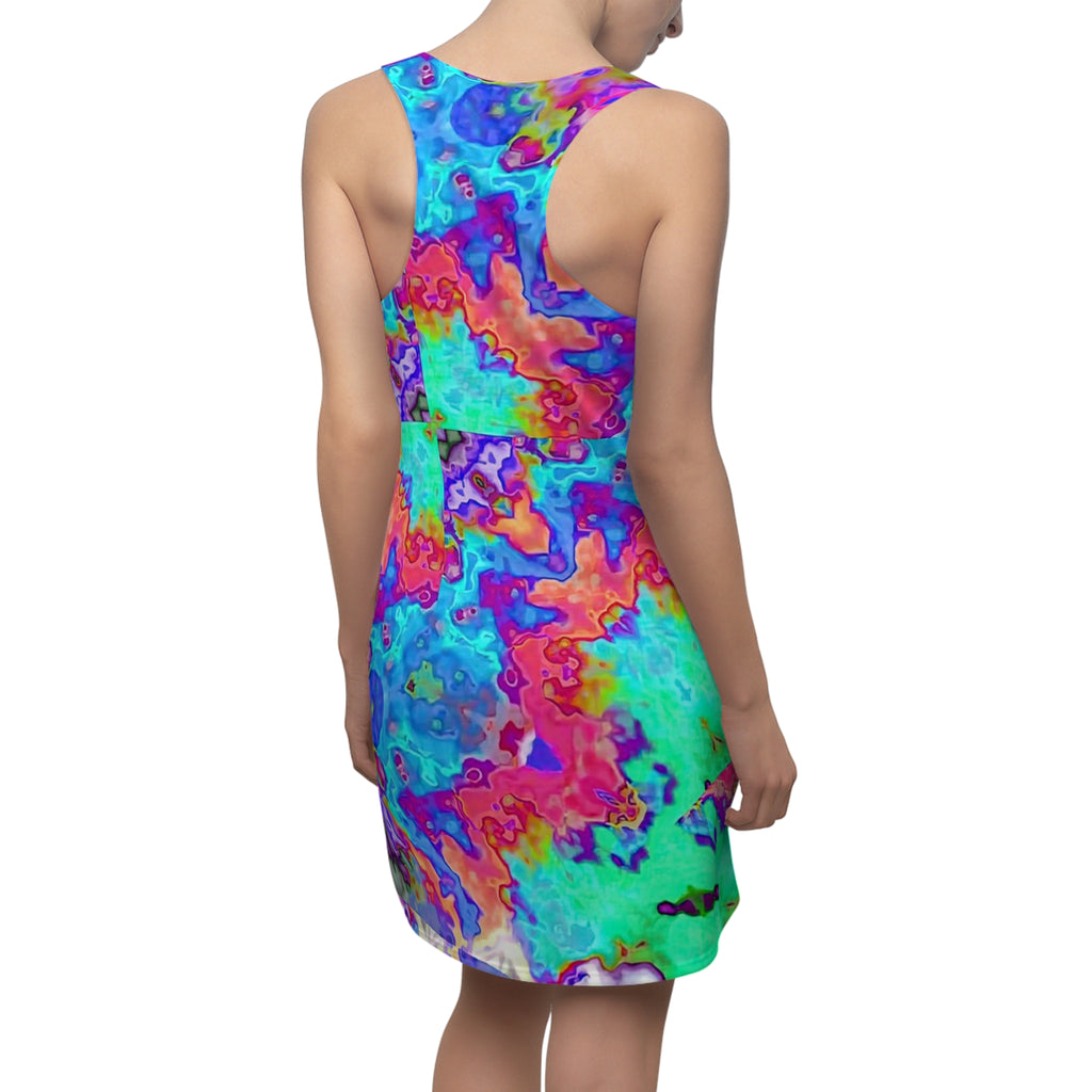 Racerback Dress — Bone Candy (AOP)