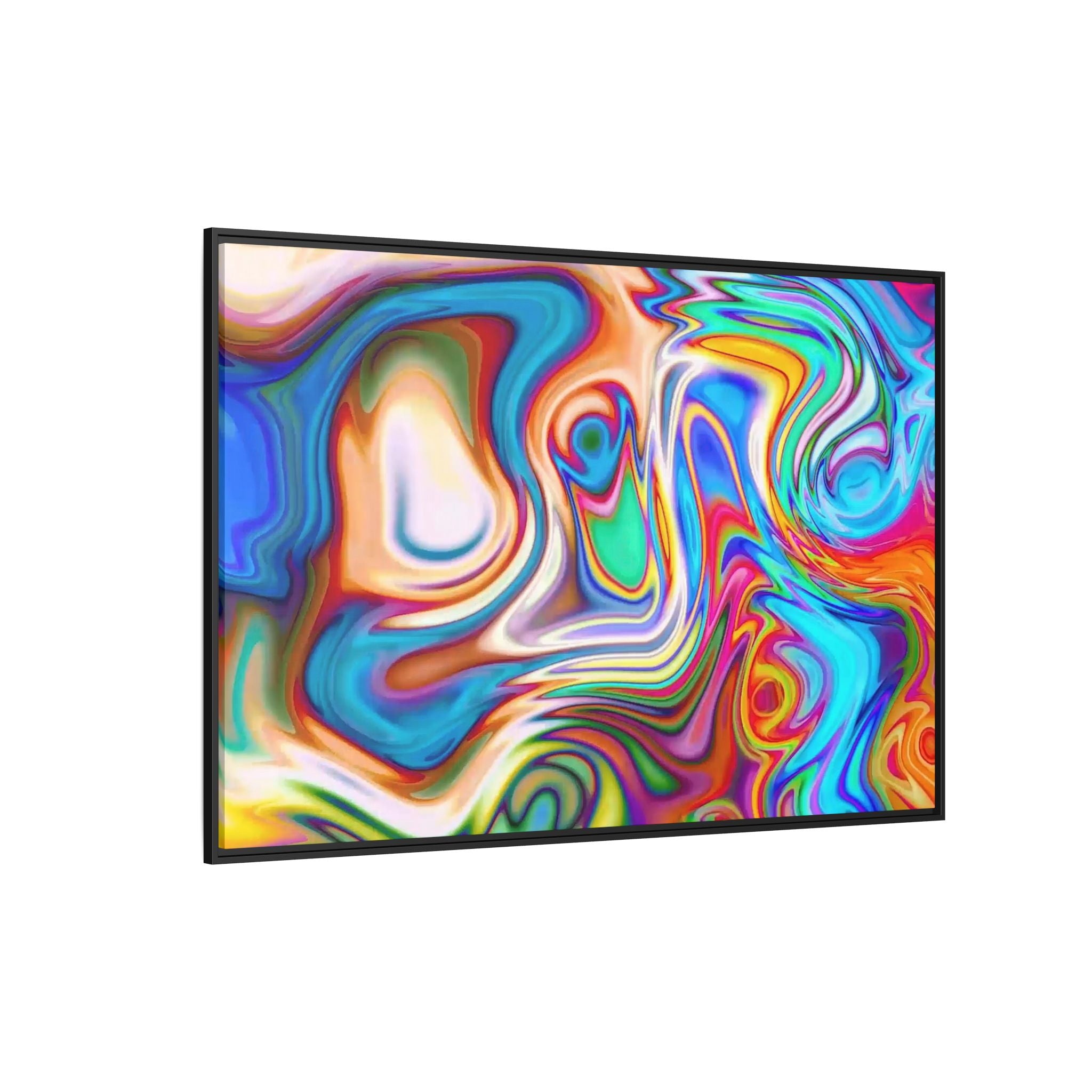 Framed Canvas Art — "Metatonal"