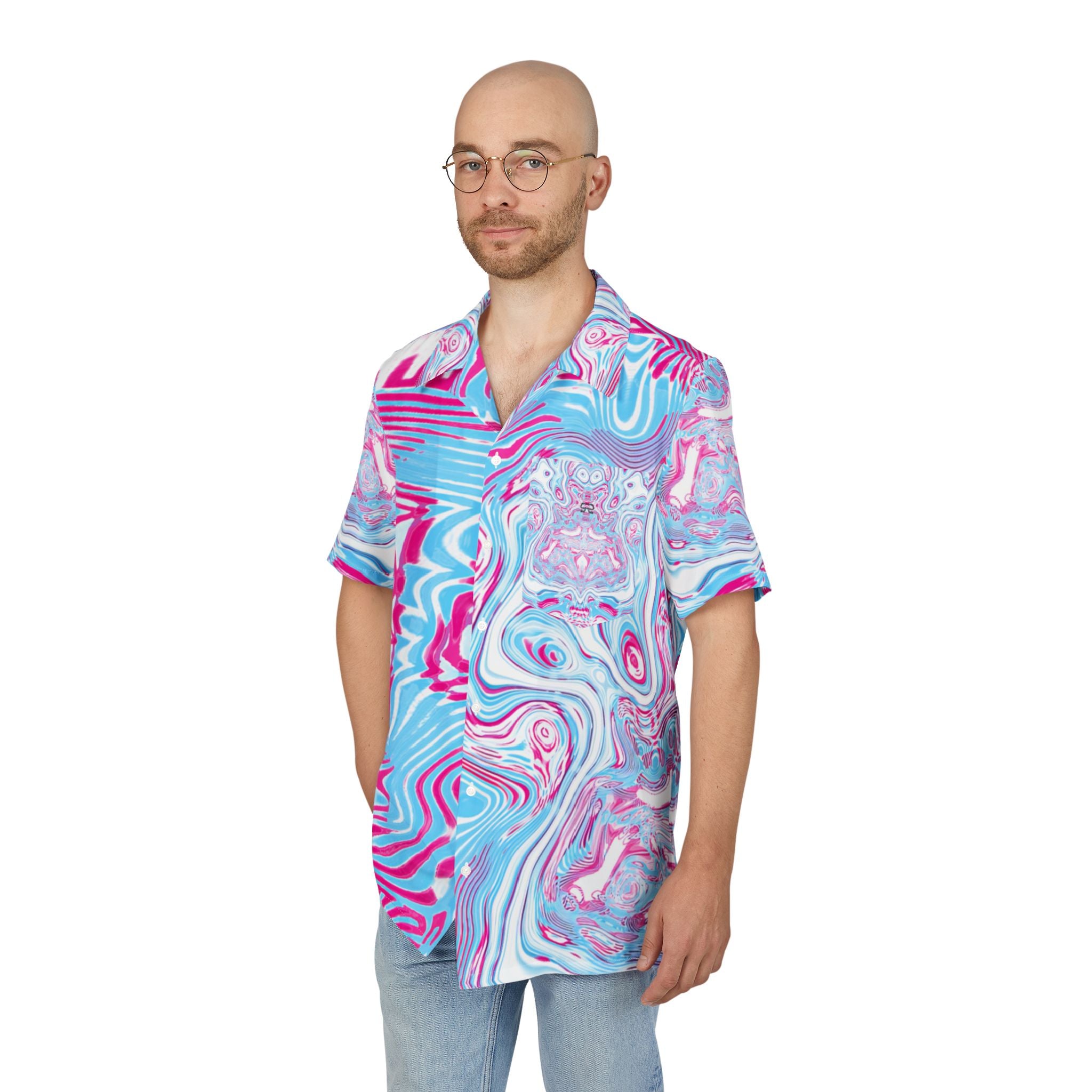 Hawaiian Shirt - Spirit Cotton Candy