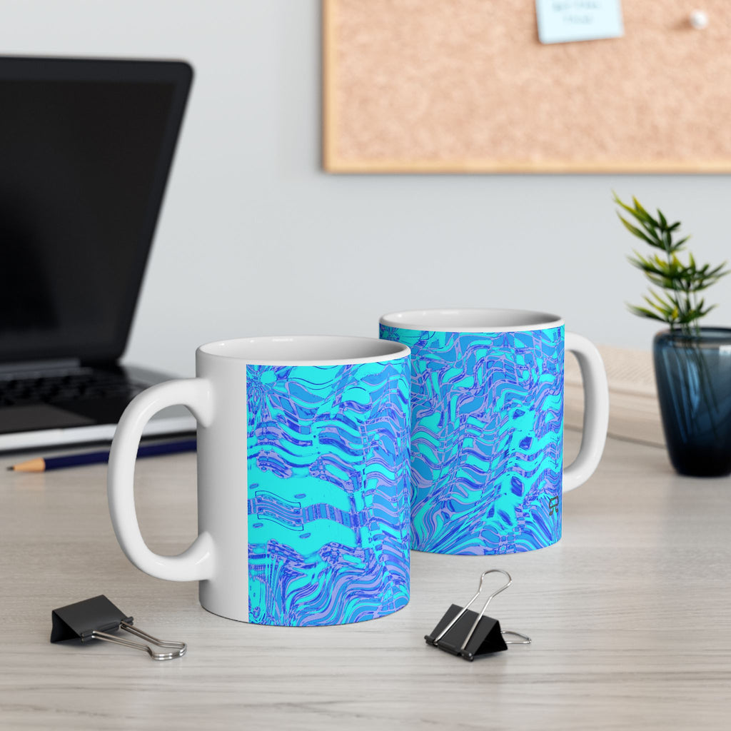 ZOZO Ceramic Mug - Fiesta Blu (11oz/15oz)