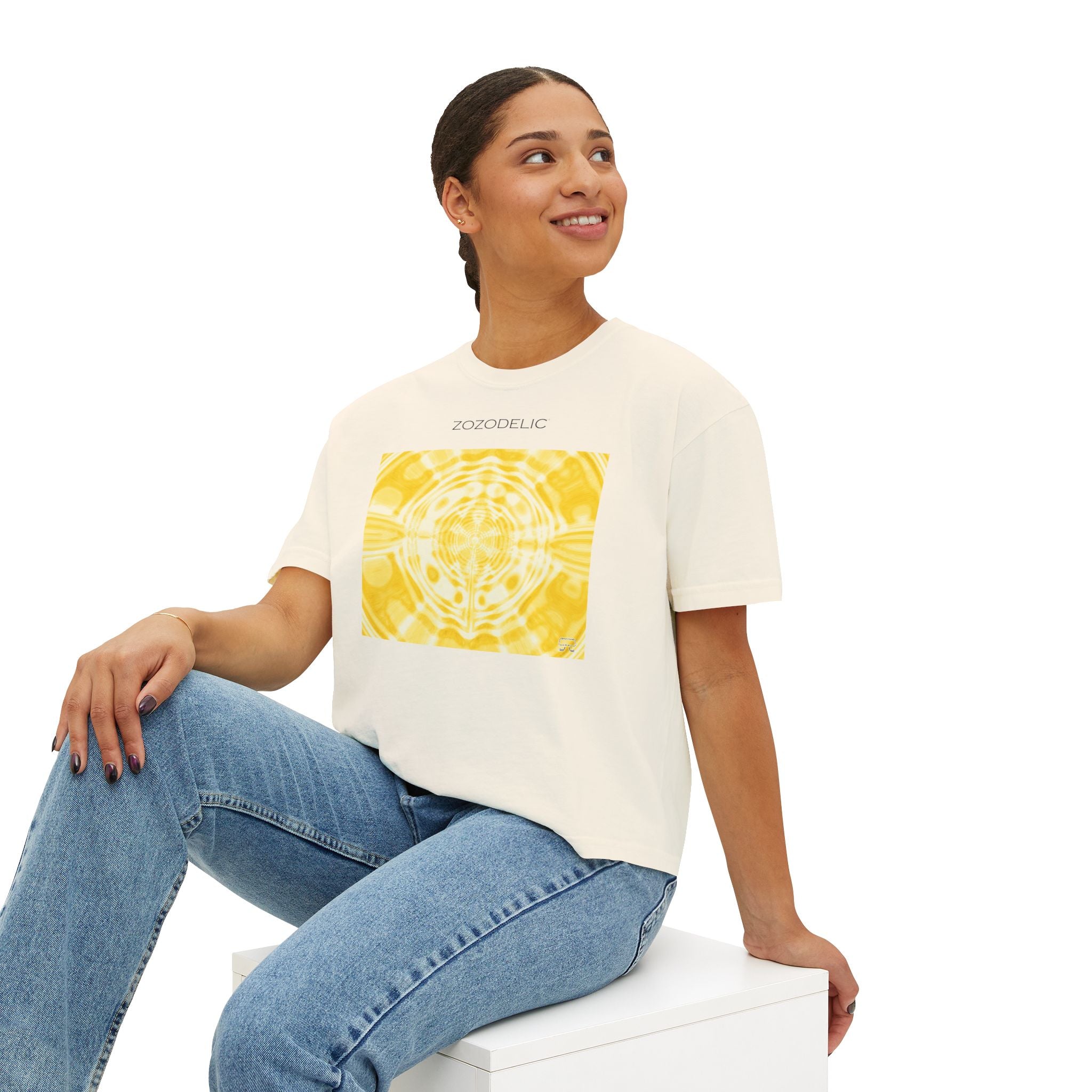 Woman's Box T-Shirt - Solaria