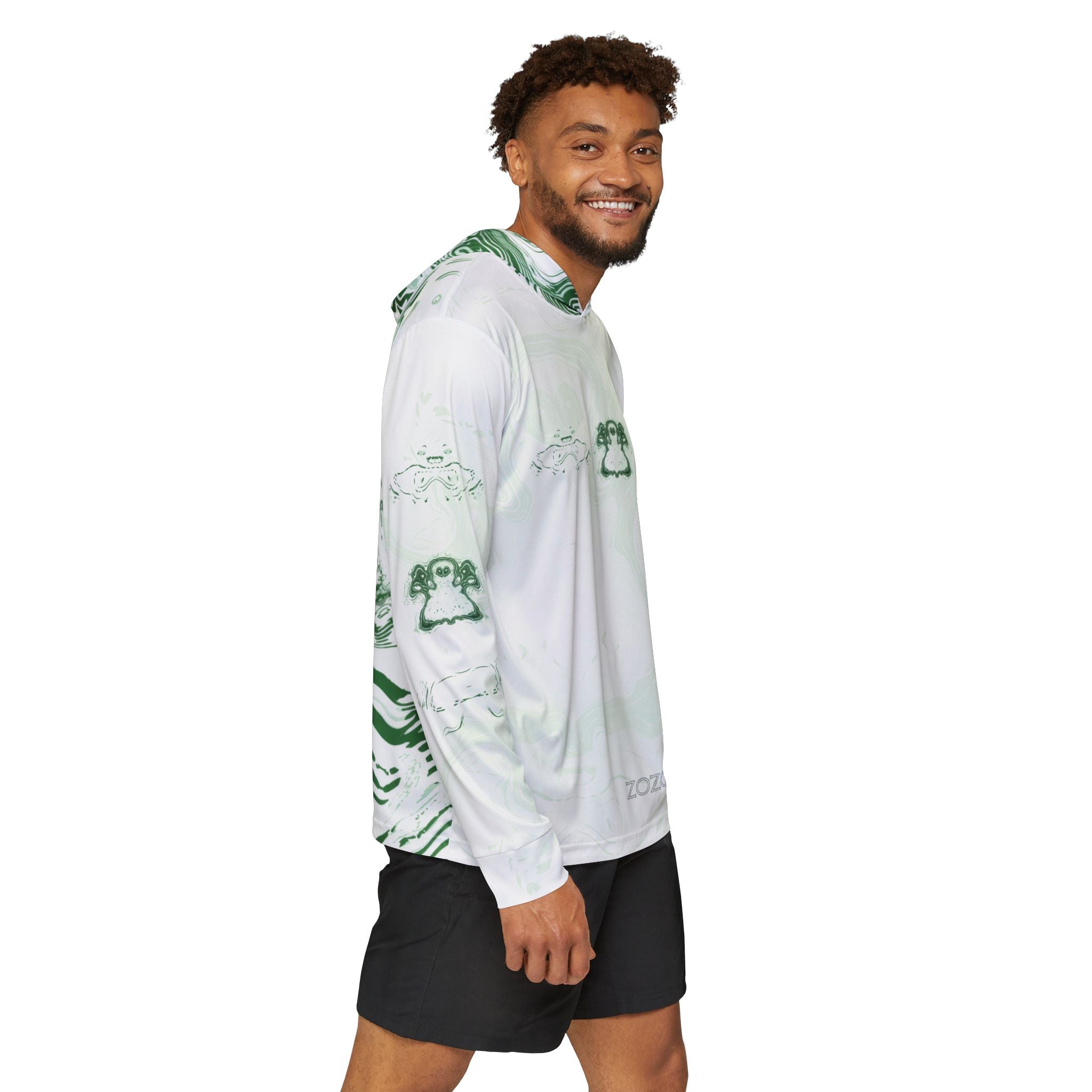 Men's Athletic Hoodie - Spirit Mint