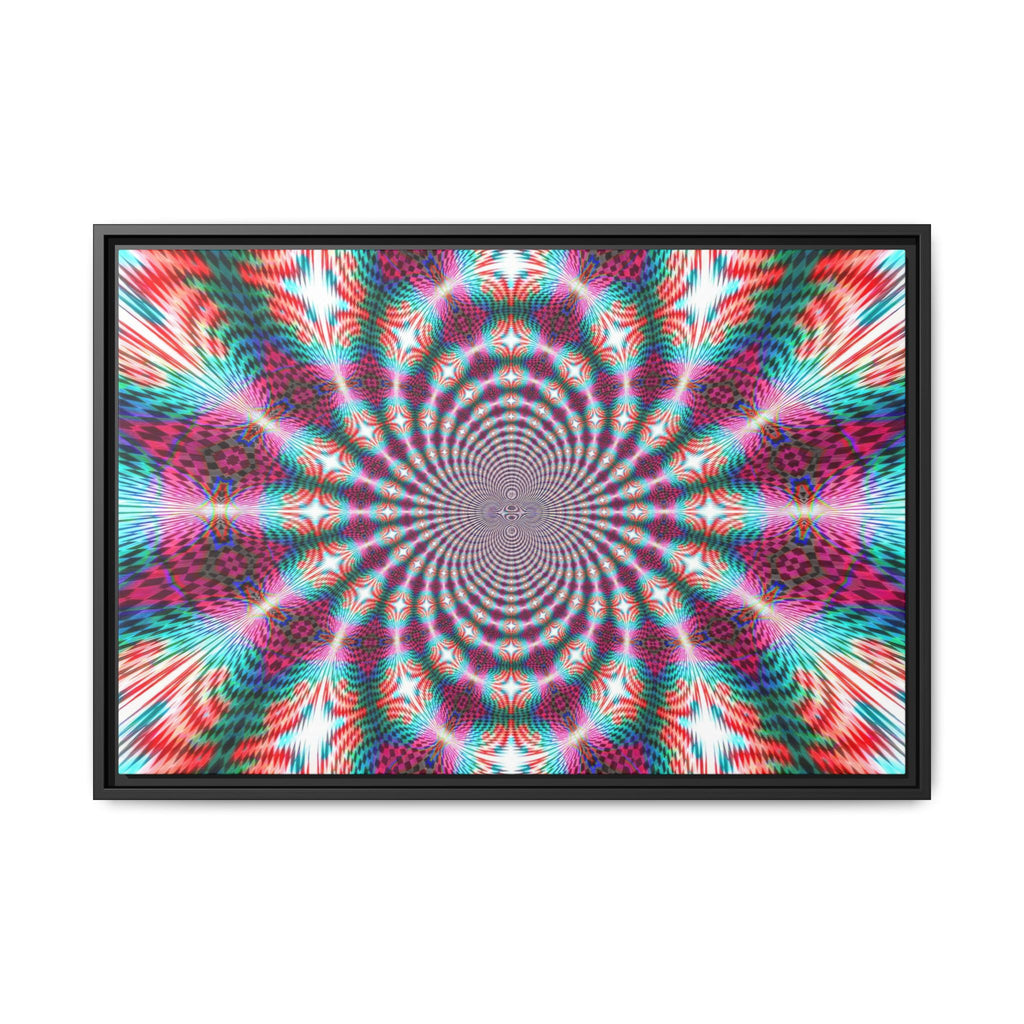 Framed Canvas Art — "QOV"