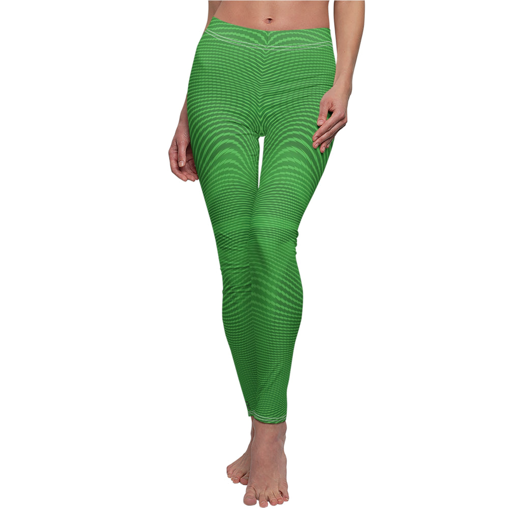 Leggings - Sun Spots Green