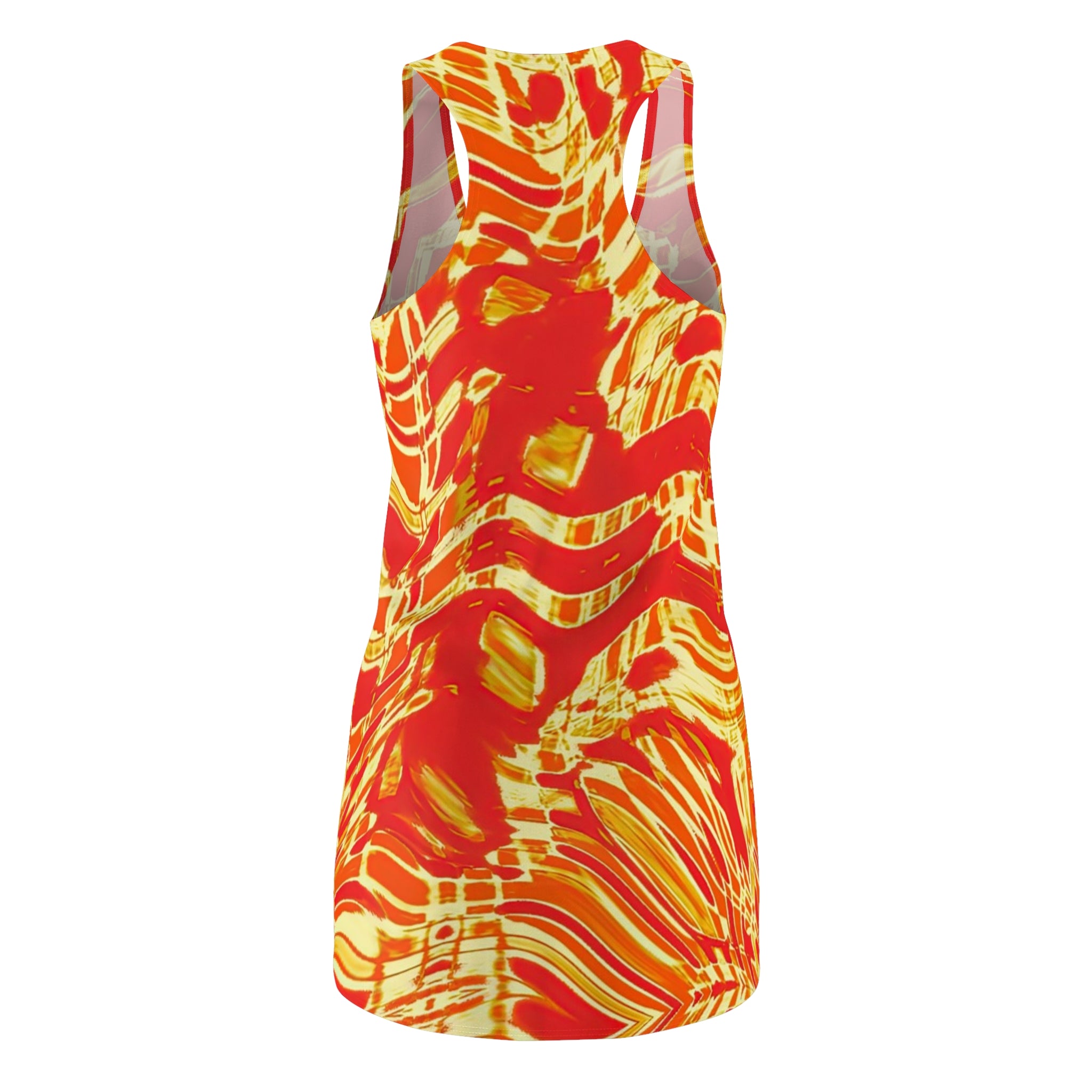 Racerback Dress — Fiesta Fire (AOP)
